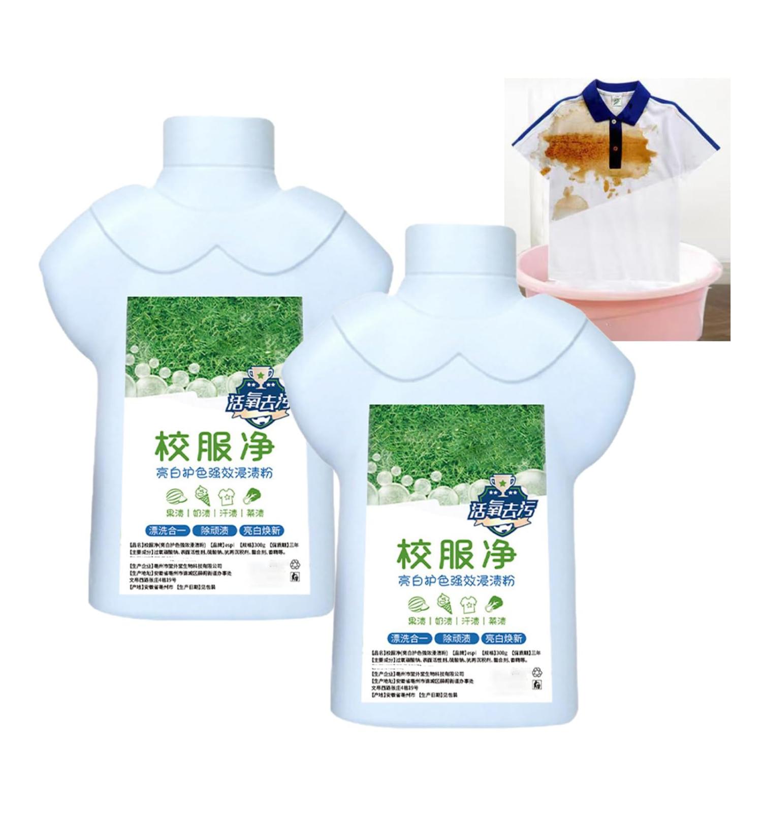 New Efficient Easy Clean Laundry Detergent Powder Active Biological Enzyme Washing Laundry Detergent Powder All Purpose Efficient Cleaning Powder For Clothes Pillowcases Curtains Shoes (2Pcs) - Buy Online on SooperMarket.com