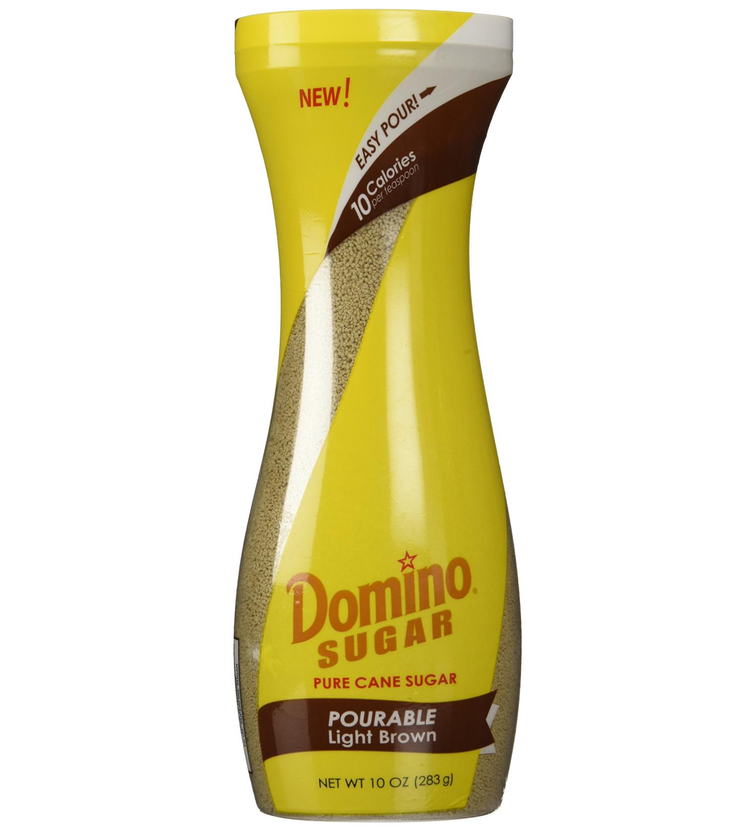 Domino Brown Sugar Easy Pourable Light Brown 10 Oz (2 Pack) - Buy Online on SooperMarket.com