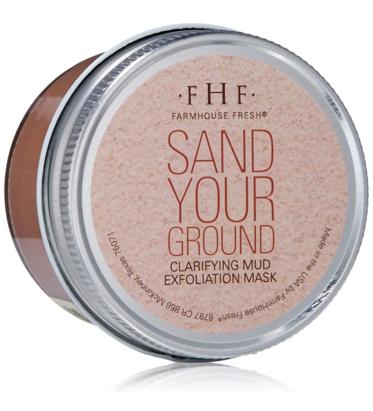 FarmHouse Fresh Sand Your Ground Clarifying Mud Exfoliation Mask 3.2 Fl Oz - Buy Online on SooperMarket.com
