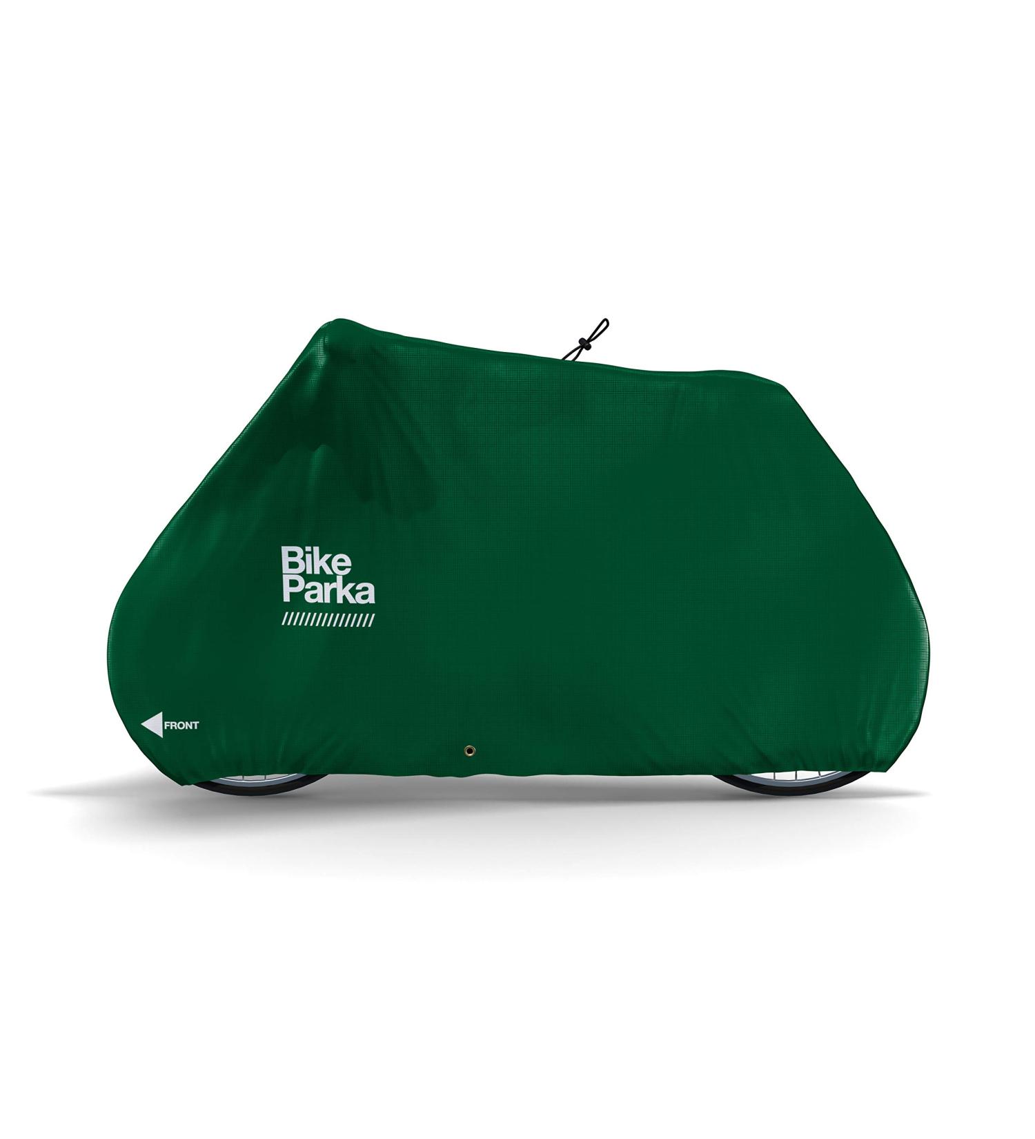 BikeParka STASH Waterproof Bicycle Cover in Forest Green - Buy Online on SooperMarket.com