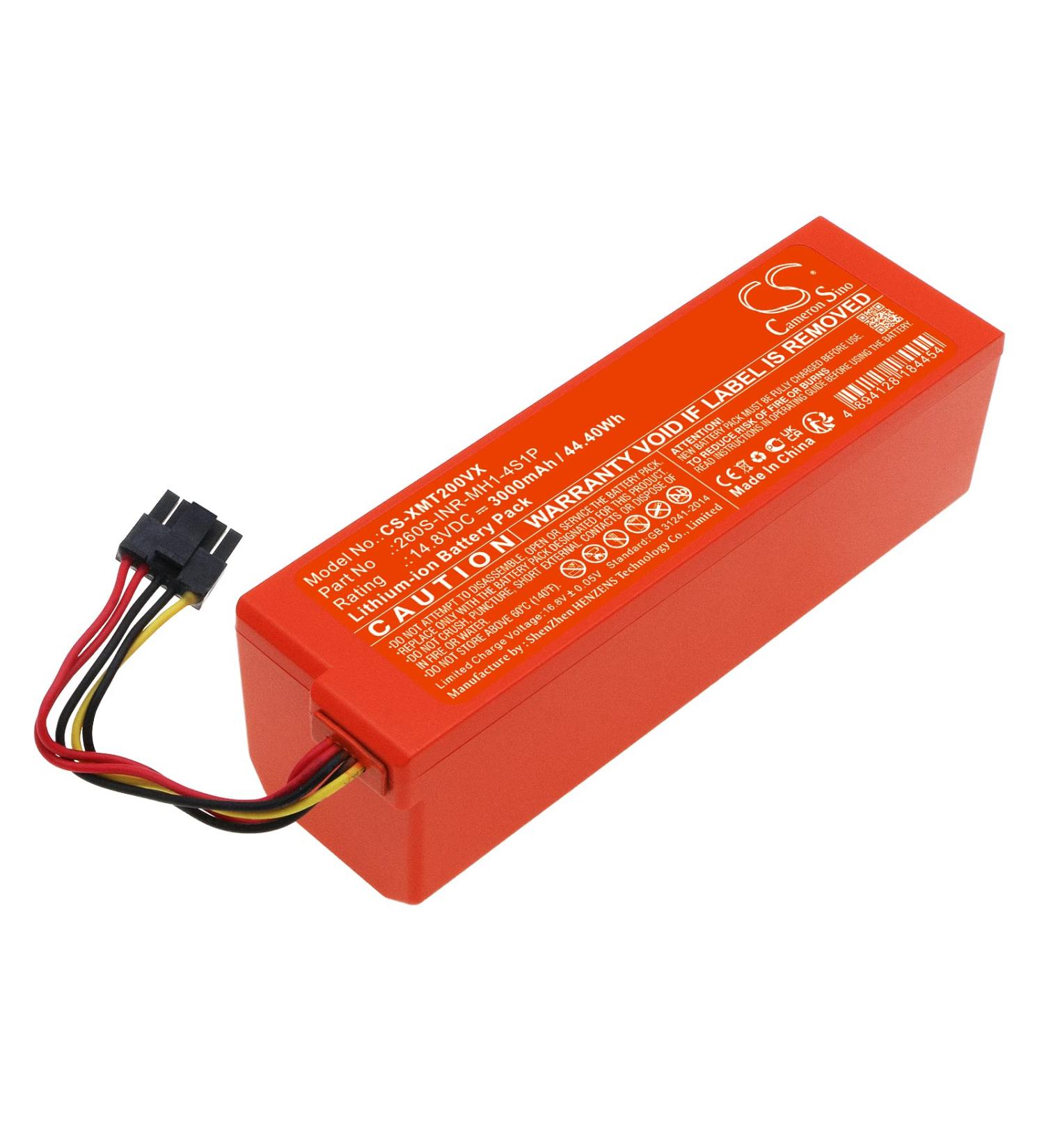 Battery Replacement for MJST1S 2 Pro & Mop 2 | Compatible with MJST1SHW 260S-INR-MH1-4S1P | International Shipping Available - Buy Online on SooperMarket.com