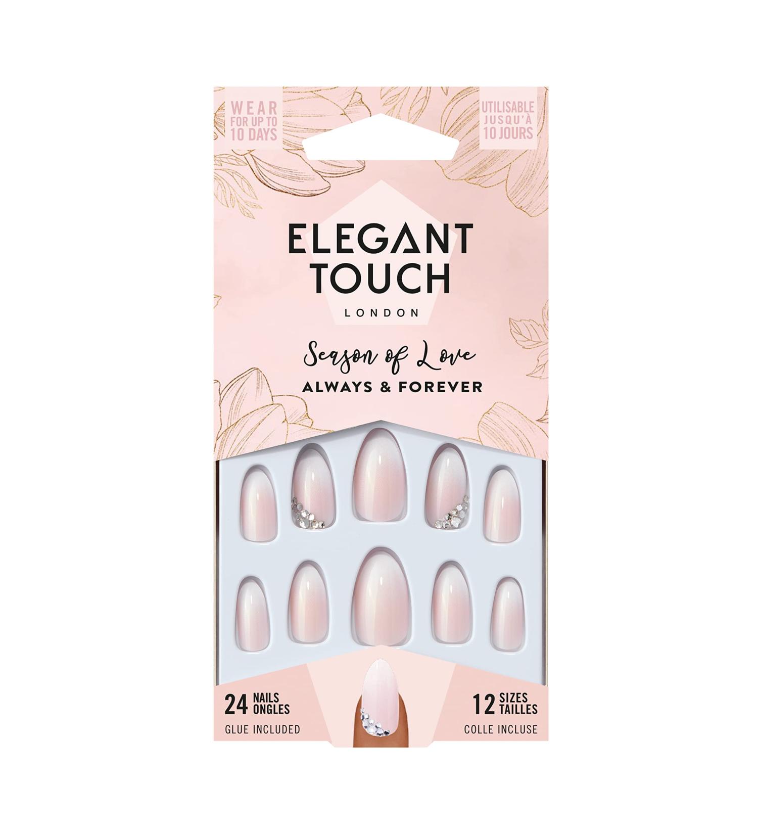 Elegant Touch Season of Love - Always & Forever 12 Nail sizes - Buy Online on SooperMarket.com