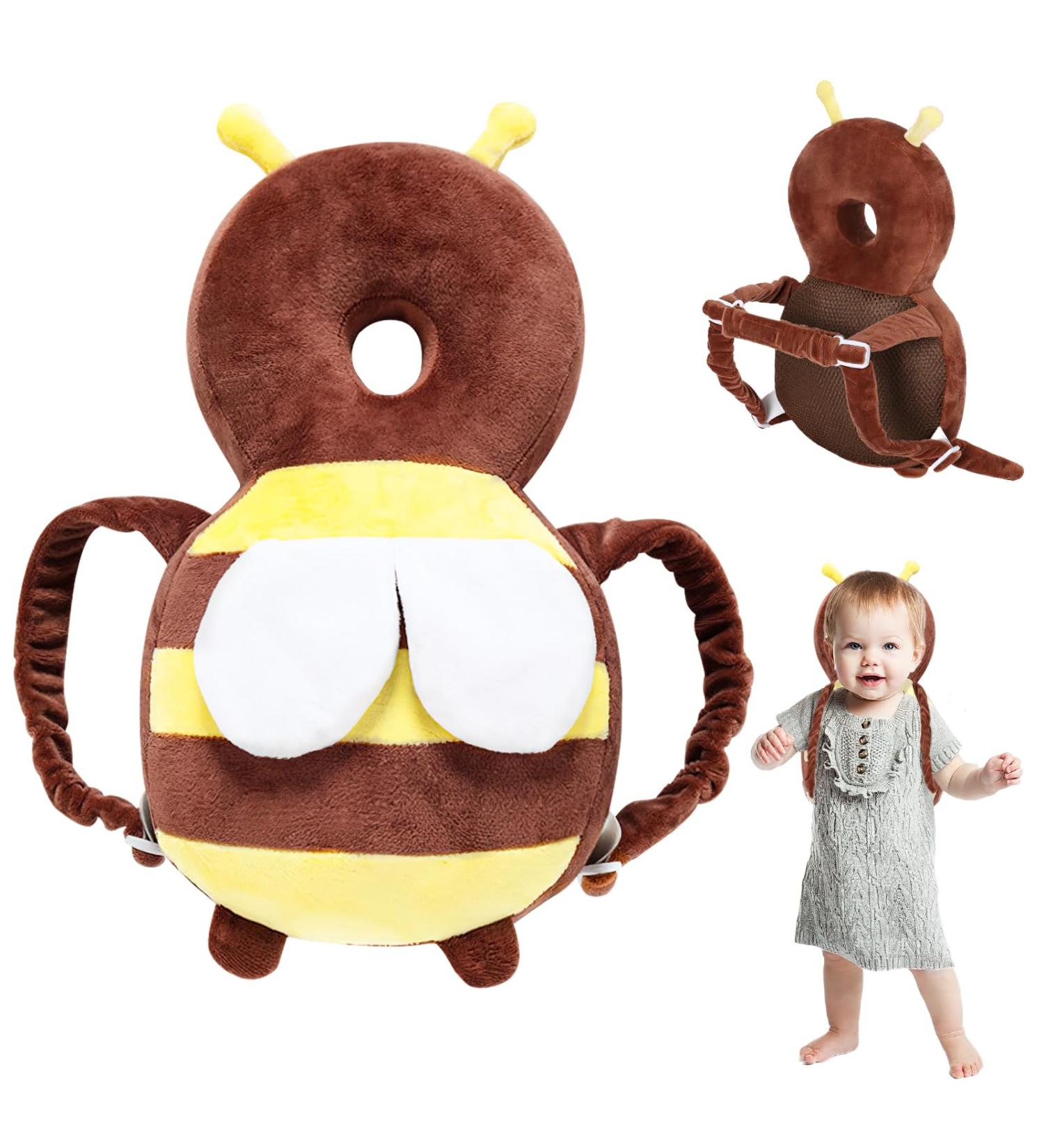Fainfun Baby Head Protection Pillow | Breathable & Adjustable Toddler Safety Gear for 5-24 Months | Baby Walker Head Support Backpack - Buy Online on SooperMarket.com