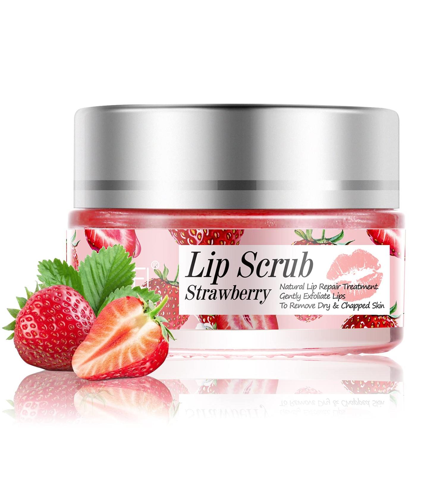 Natural Lip Peeling & Scrub Cream | Nourishing Dead Skin Removal & Intensive Repair Treatment (20g) - Shop Internationally - Buy Online on SooperMarket.com