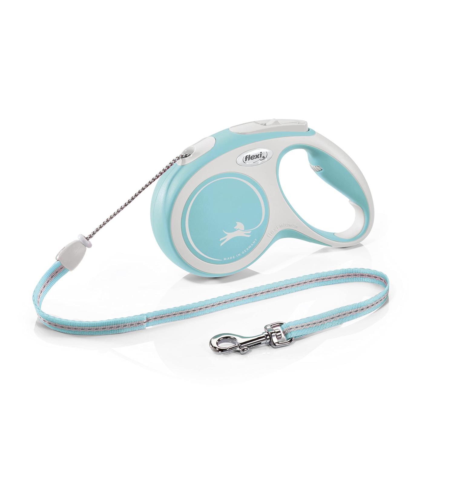 Buy Flexi Dog Leash - Extendable with Soft Handle | 3m 5m 8m | Light Blue | Up to 20 kg | Fast International Shipping - Buy Online on SooperMarket.com