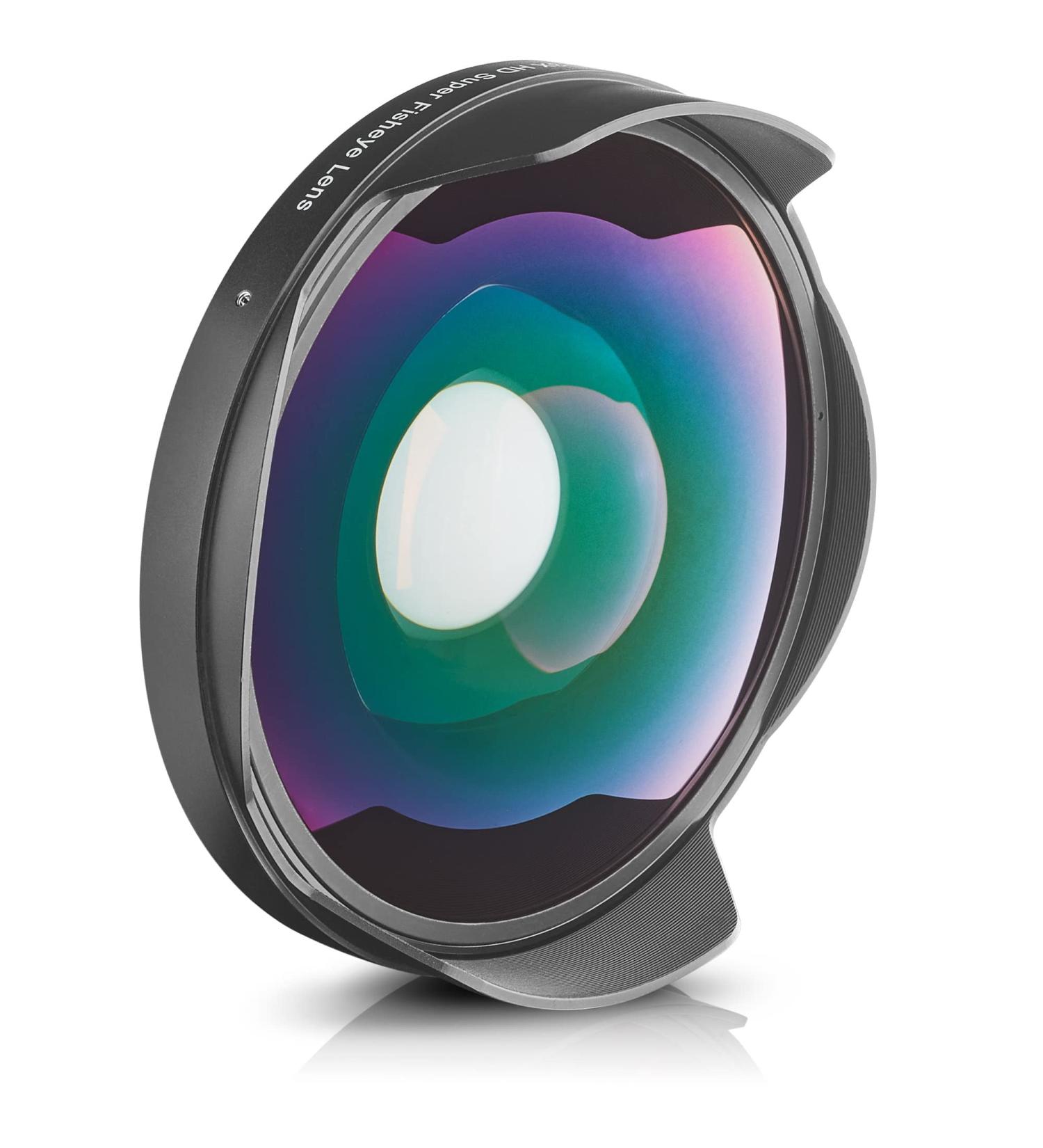Opteka OPT-SC72FE 72mm 0.3X HD Super Fisheye Lens - Professional Video Camcorders - Buy Online on SooperMarket.com