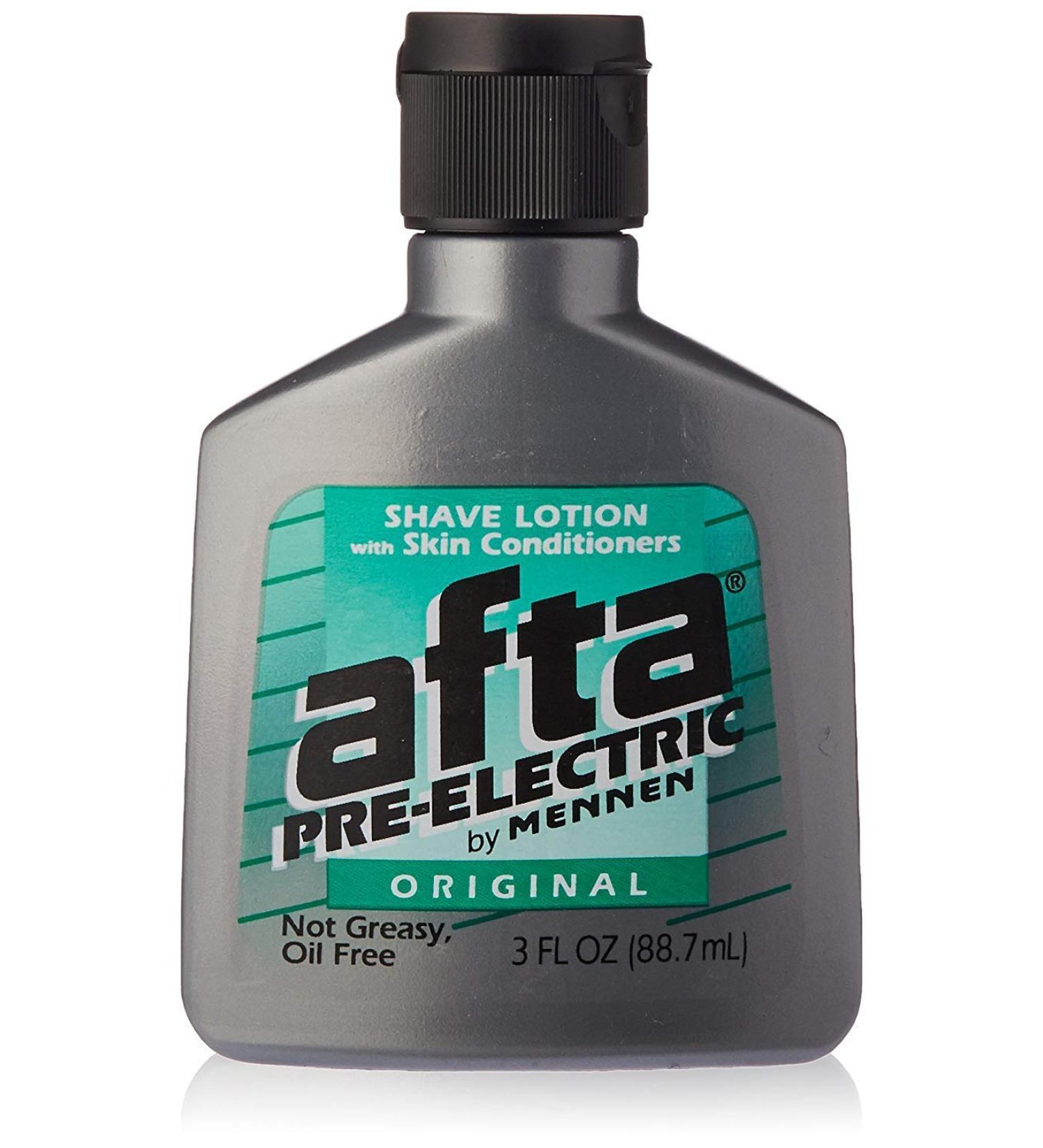 Afta by Mennen Pre-Electric Shave Lotion Original - 3 oz (Pack of 4) - Buy Online on SooperMarket.com