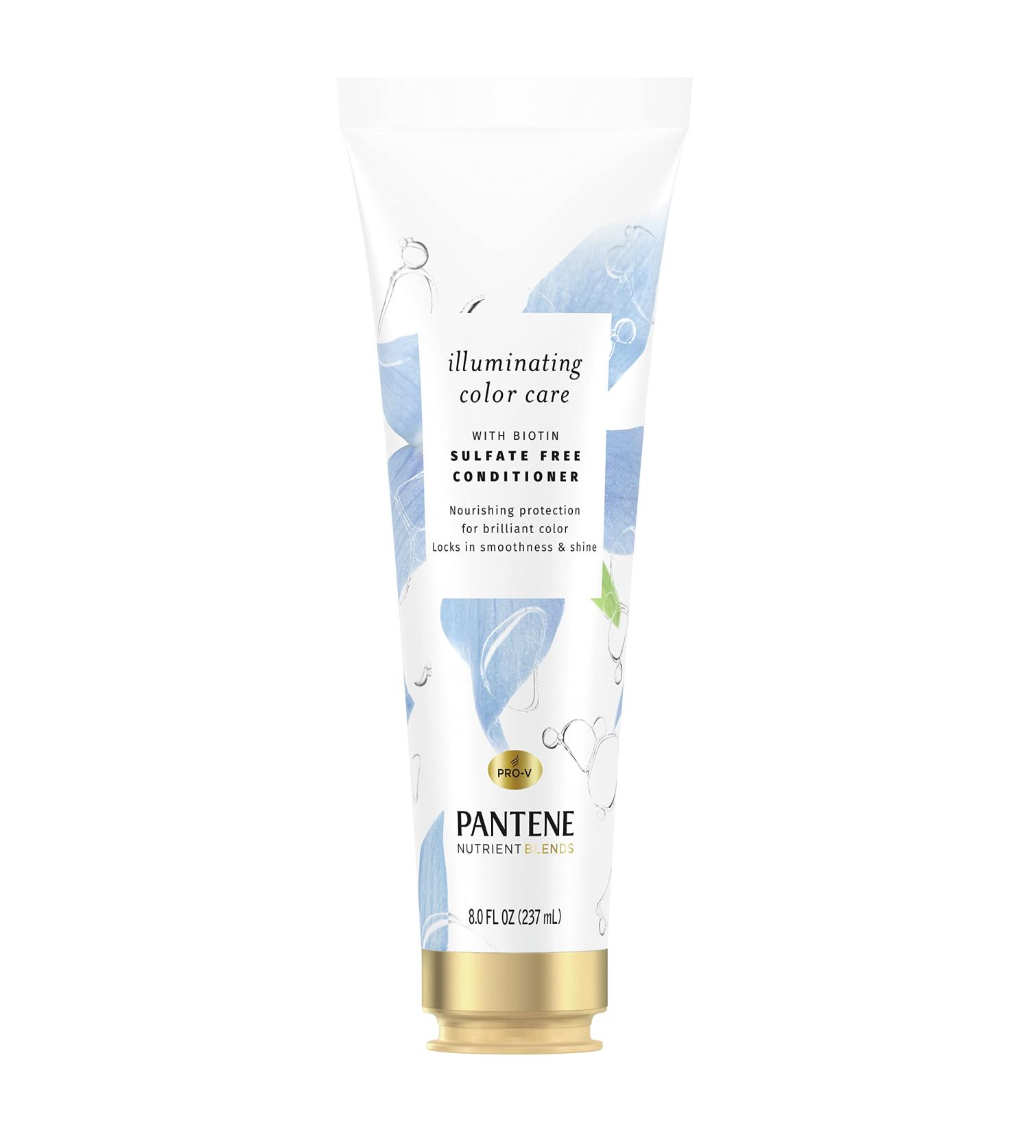 Pantene Nutrient Blends Conditioner Illuminating Biotin Color Care Sulfate Free Color Protection 8.0 fl oz