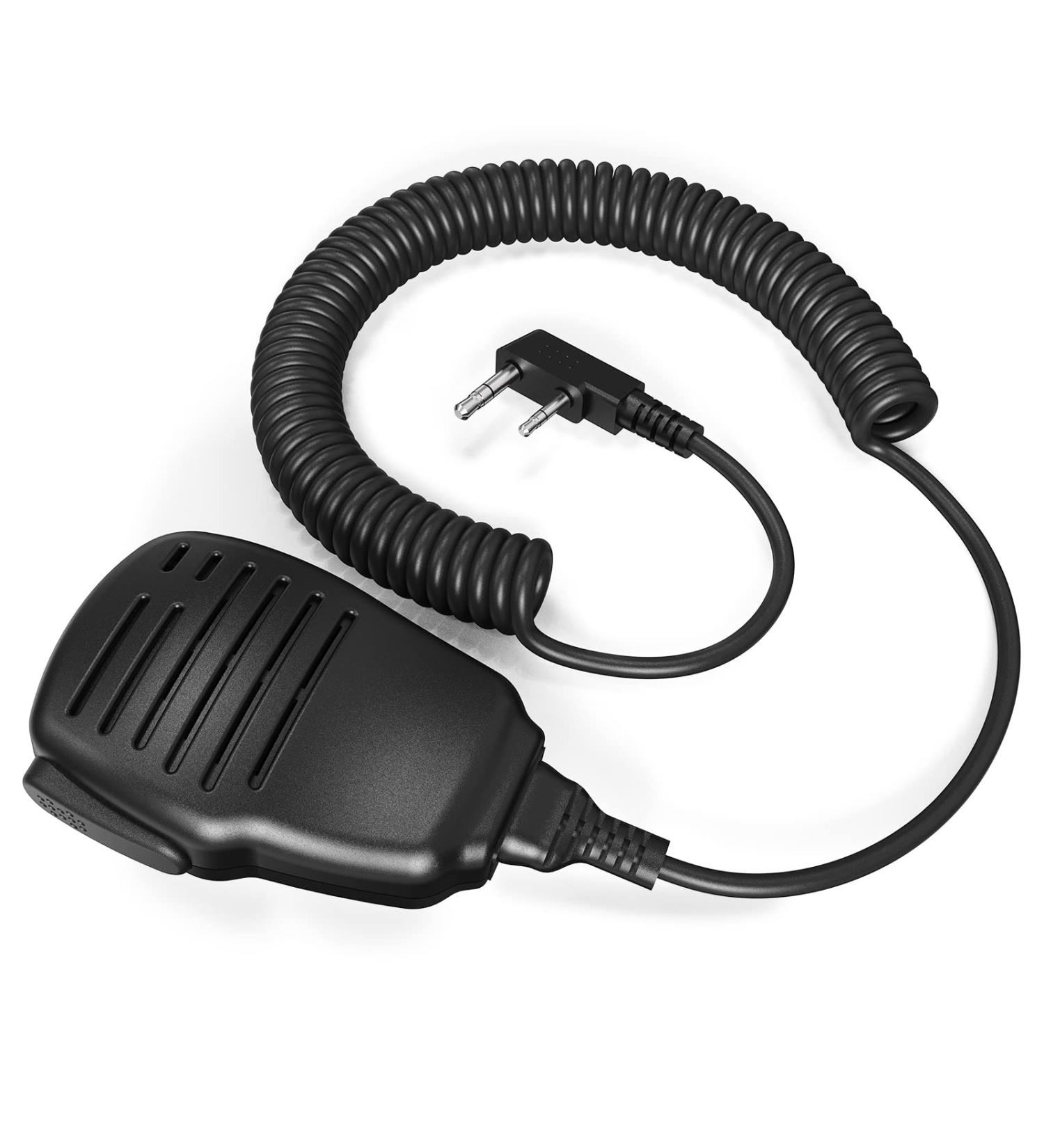 Samcom 2 Pin Handheld Walkie Talkie Speaker Mic with Shoulder Lapel Microphone - 1 Pack - Buy Online on SooperMarket.com