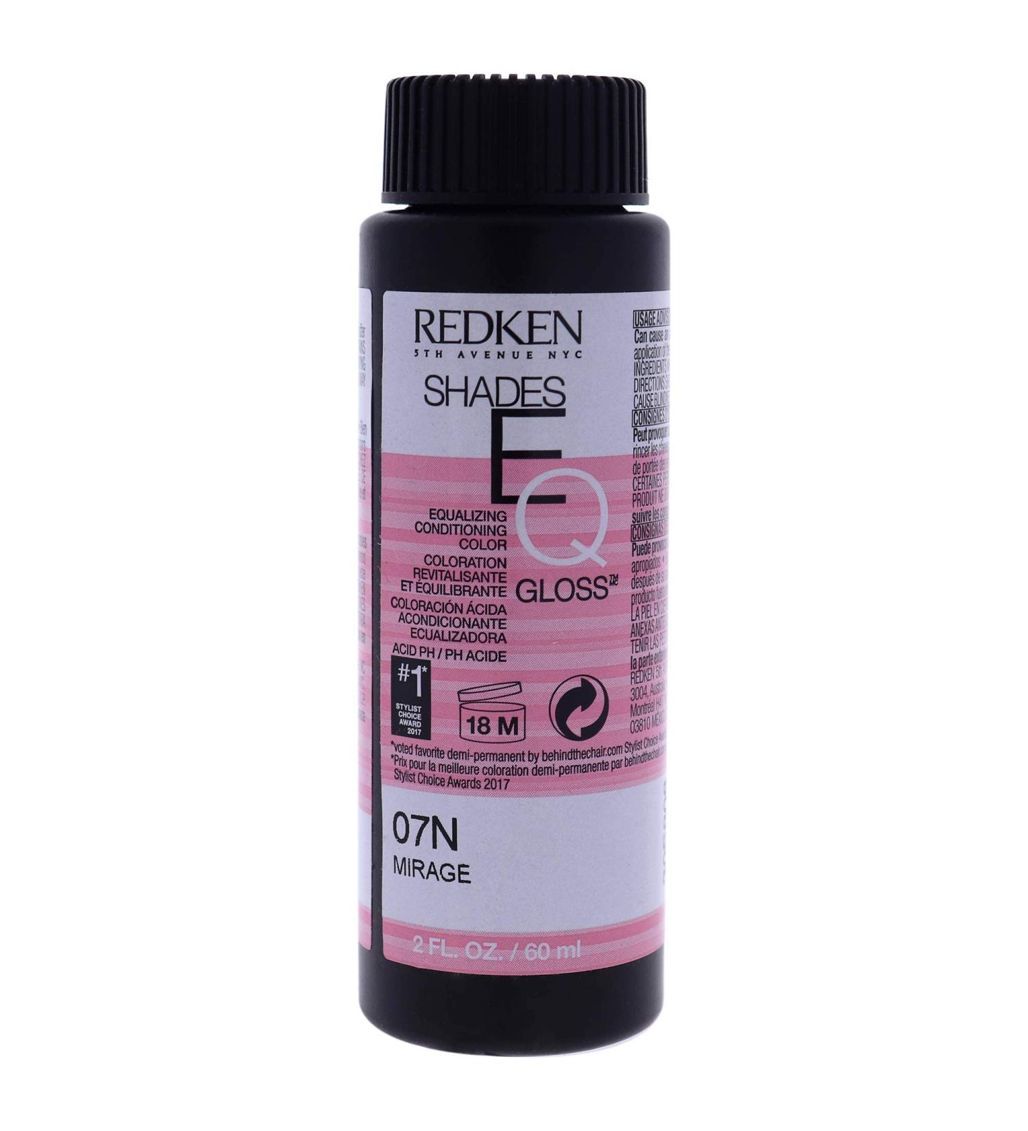 Redken Shades EQ Demi-Permanent Hair Gloss 07N Mirge 60ml - Pack of 1 - Buy Online on SooperMarket.com