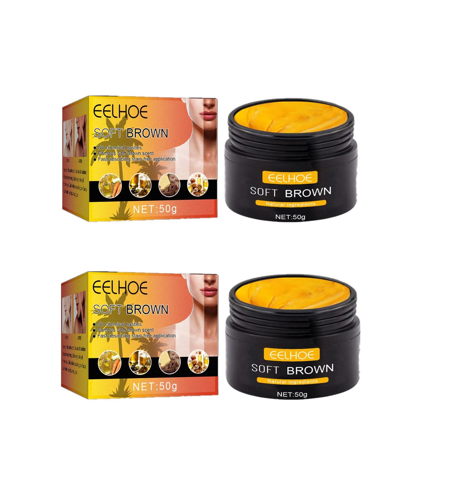 Eelhoe Intensive Tanning Gel Set - Premium Brown Accelerator Cream for Sunbeds & Outdoor Sun - Buy Online on SooperMarket.com