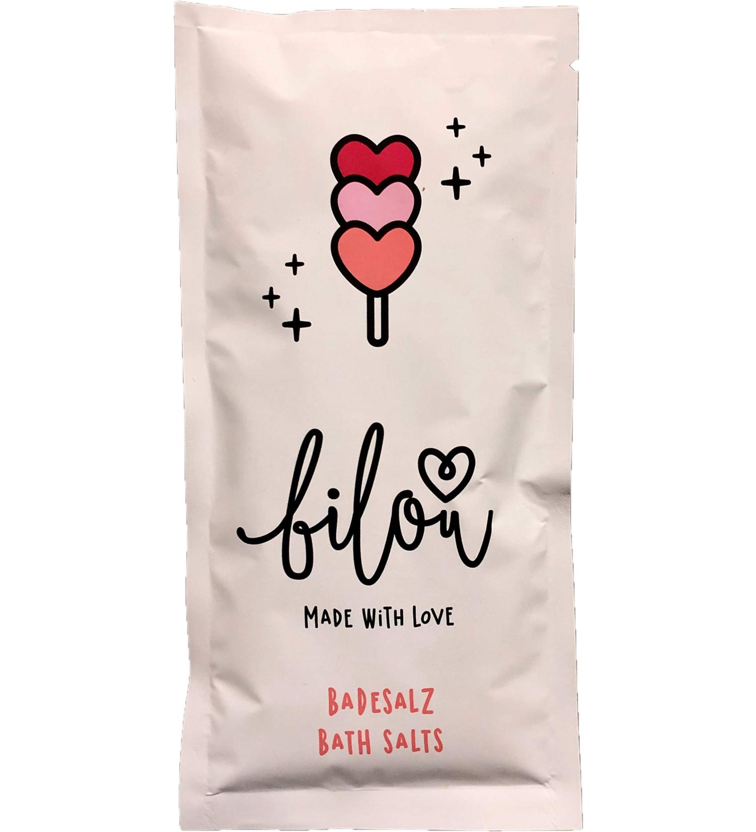 bilou bath salt Lovely Strawberry 80 grams Bath Salt (Lovely Strawberry)