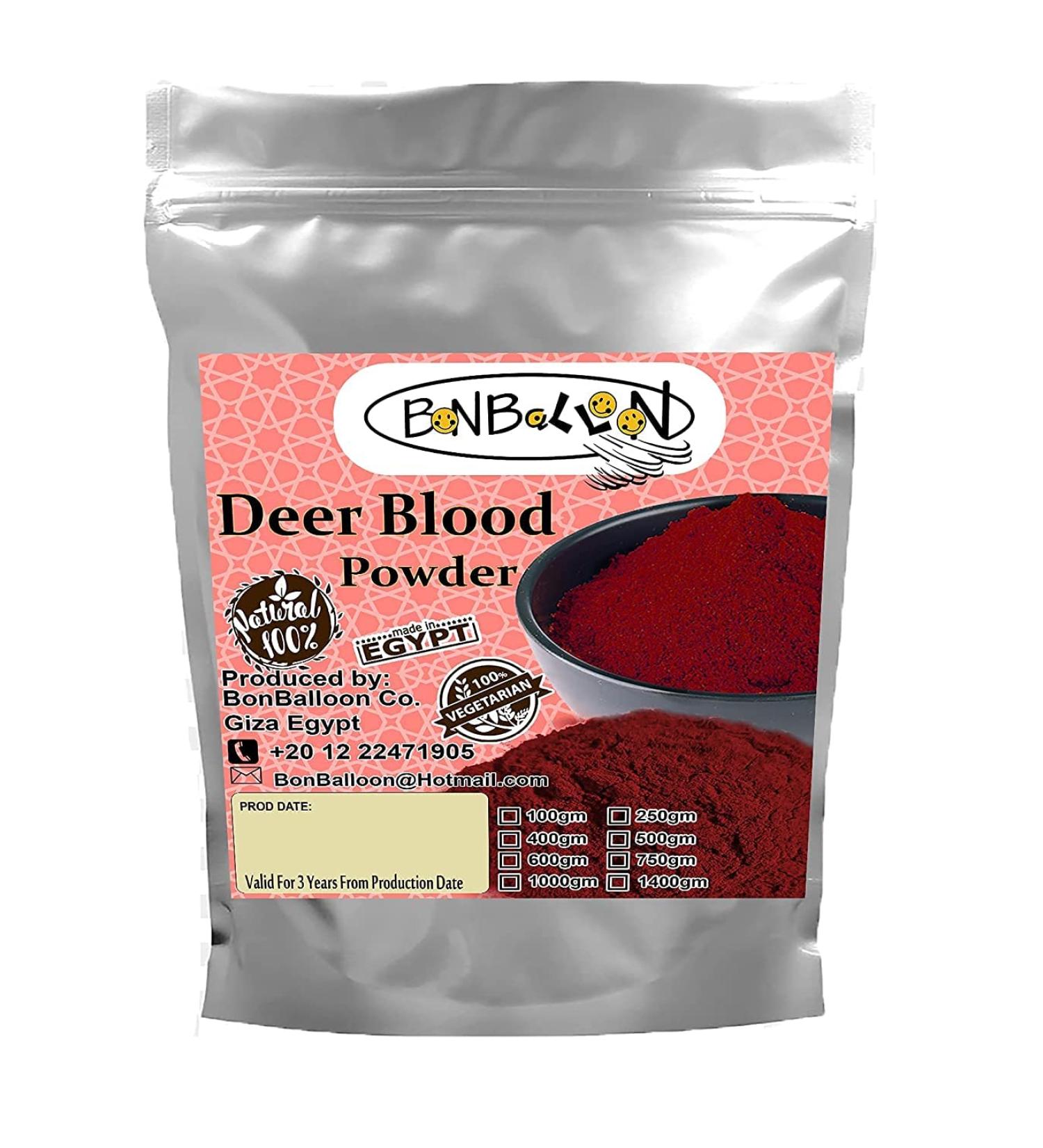 Organic Deer Blood Magic Red Powder - 17.64 oz / 500 gm - Pure & Natural Herbal Makeup - Buy Online on SooperMarket.com