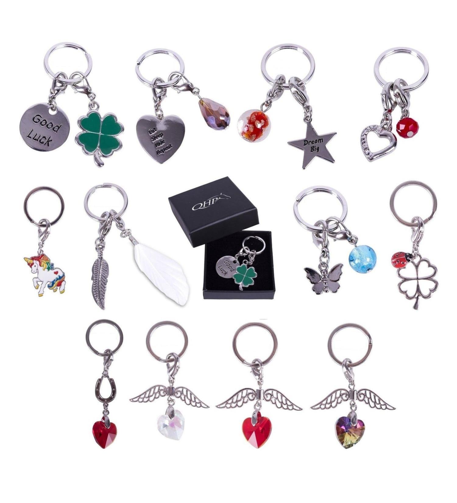 NETPROSHOP Keyring - Lucky Charm Jewelry for Fly Ears & Halters | Size: Motif 2 | International Shipping - Buy Online on SooperMarket.com
