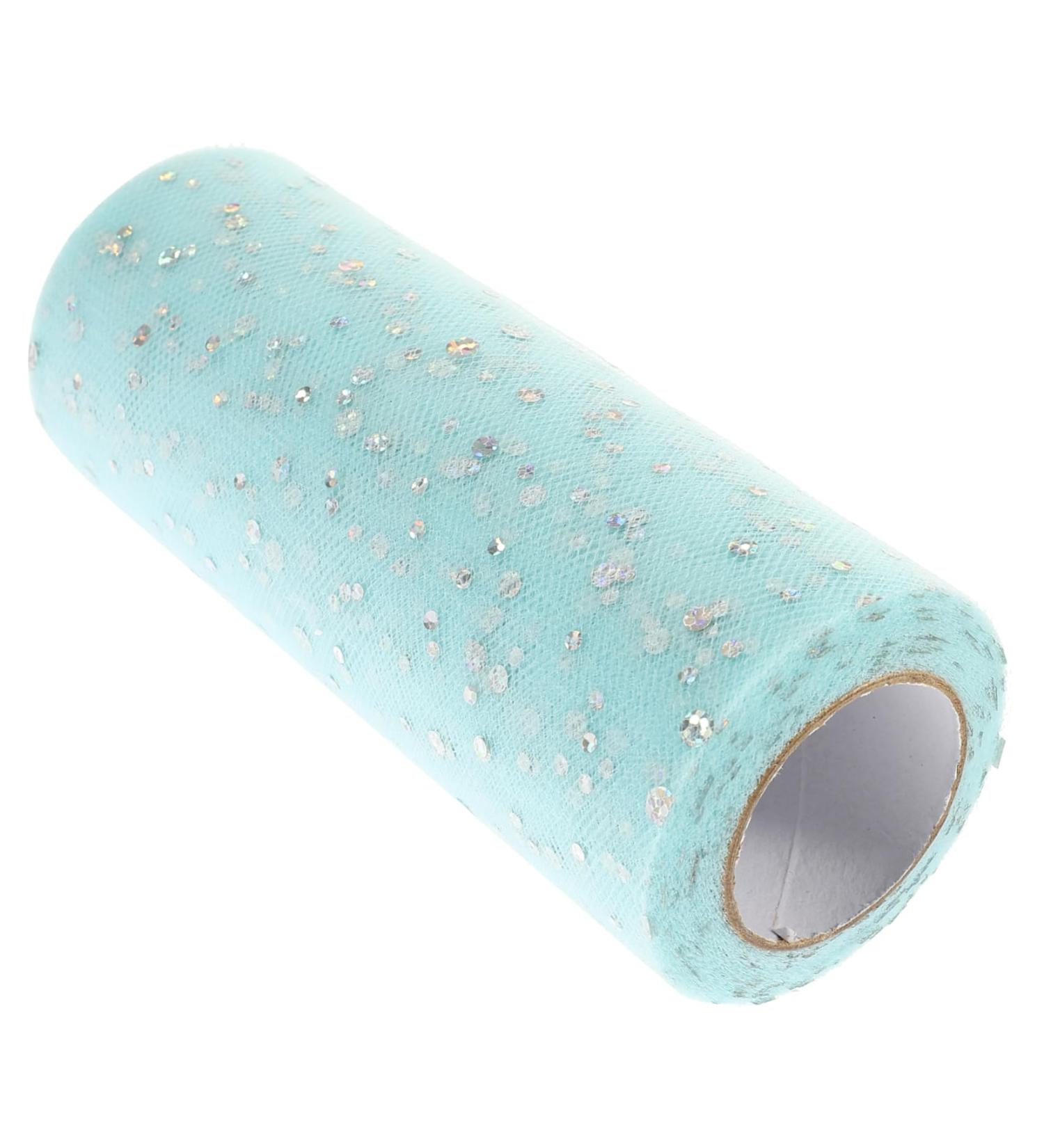 Operitacx 1 Roll Sequined Tulle Roll Glitter Powder Mesh 15c - Buy Online on SooperMarket.com