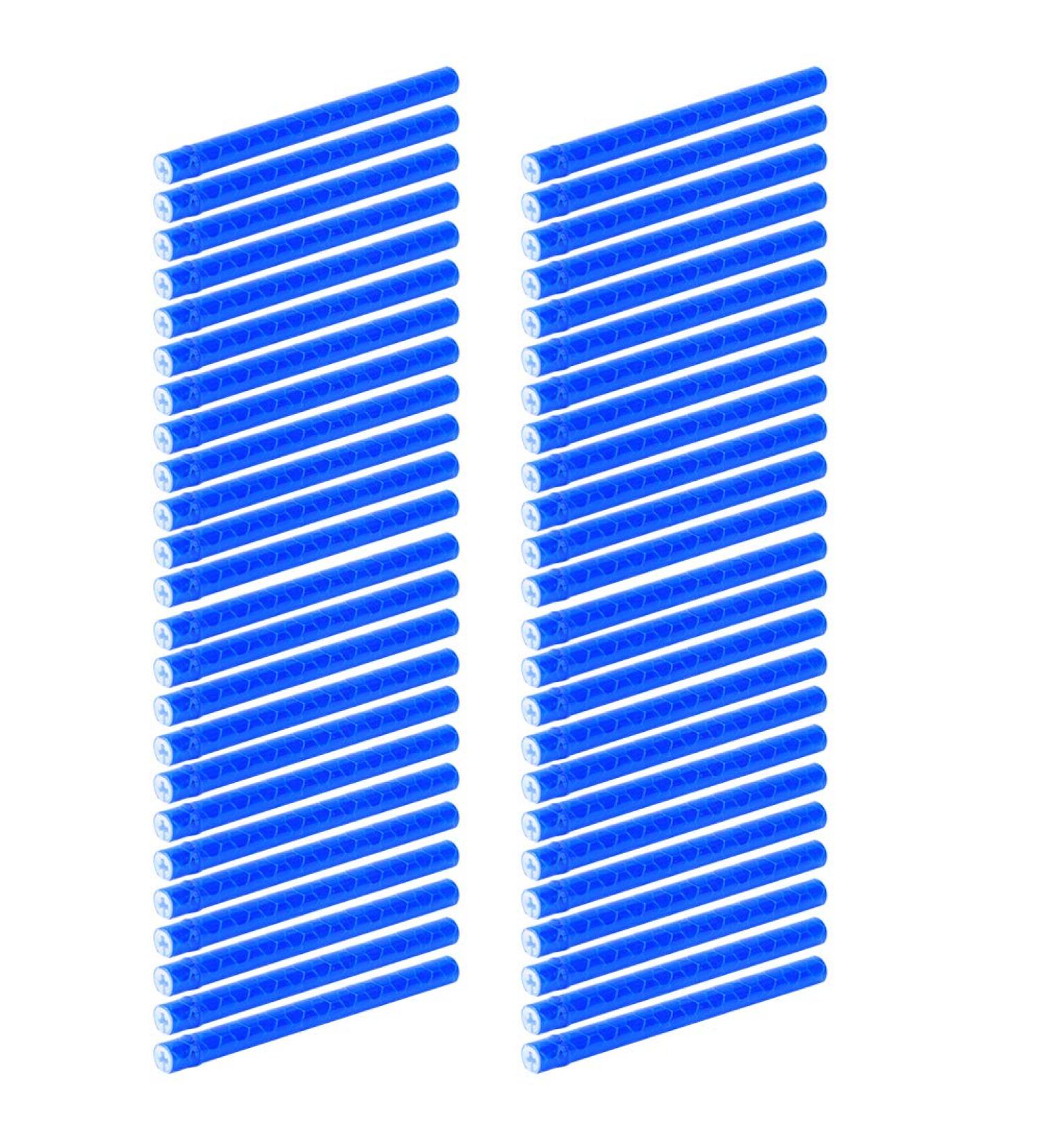 Keenso 4 Packs Reflective Spoke Bike Wheel Rim Strip - 48 Pcs, Mountain Bike Steel Wheel Reflectors for Safe Night Riding - Buy Online on SooperMarket.com