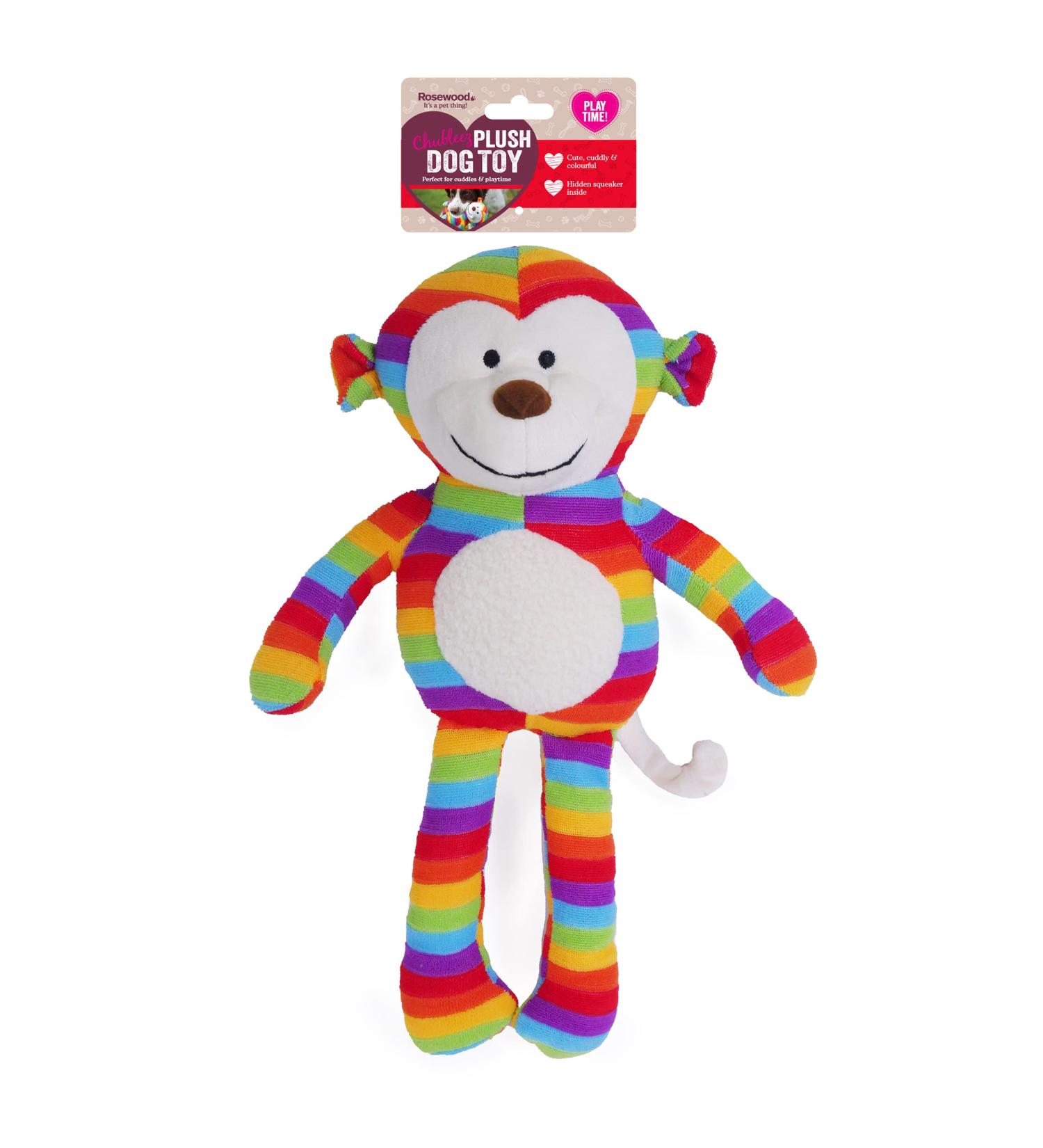 Rosewood Sonny Monkey Dog Toy Multicolor 15 Inch (Pack of 1) single - Buy Online on SooperMarket.com