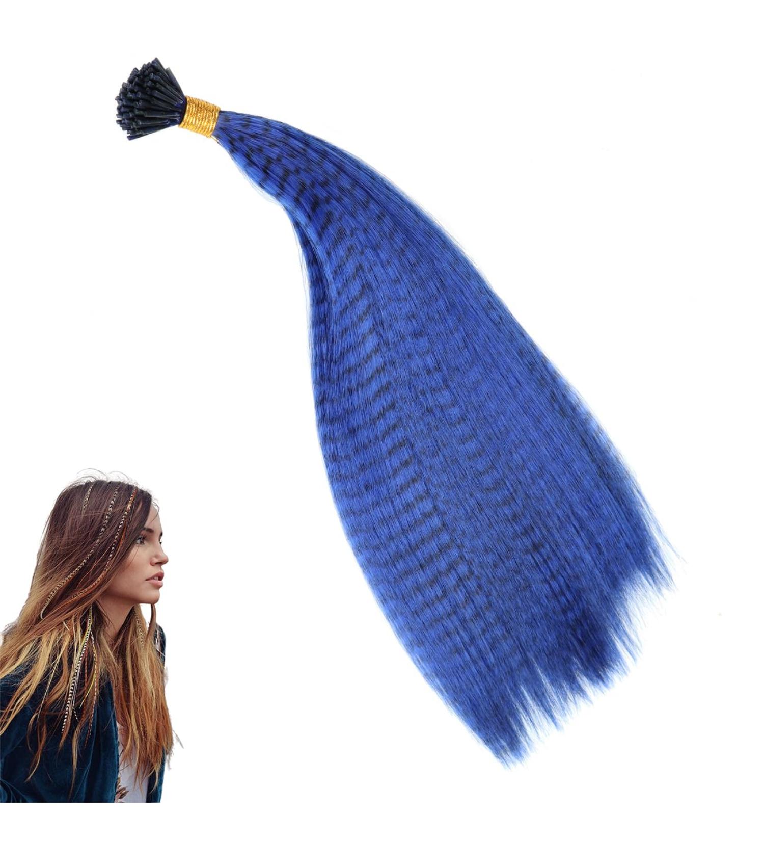 Prinfantasy Synthetic Hair Extensions - 16 inch, Heat Resistant Fashion Hairpieces for Cosplay, Party, Christmas - Hair Accessories for Girls & Women - GBBZ247 - Buy Online on SooperMarket.com