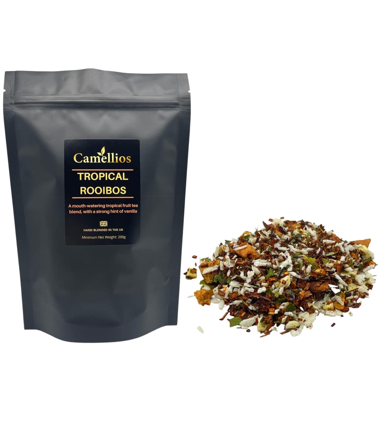 Tropical Rooibos Loose Leaf Tea - 200g Camellios | Buy Online - Buy Online on SooperMarket.com