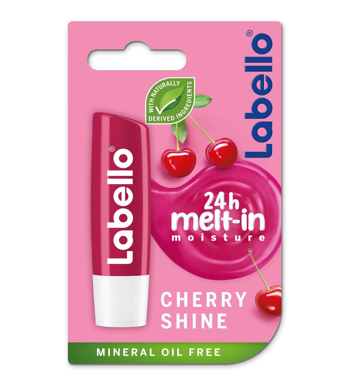 Labello Cherry and Fruity Lip Balm - Moisturizing Lip Care - Buy Online on SooperMarket.com