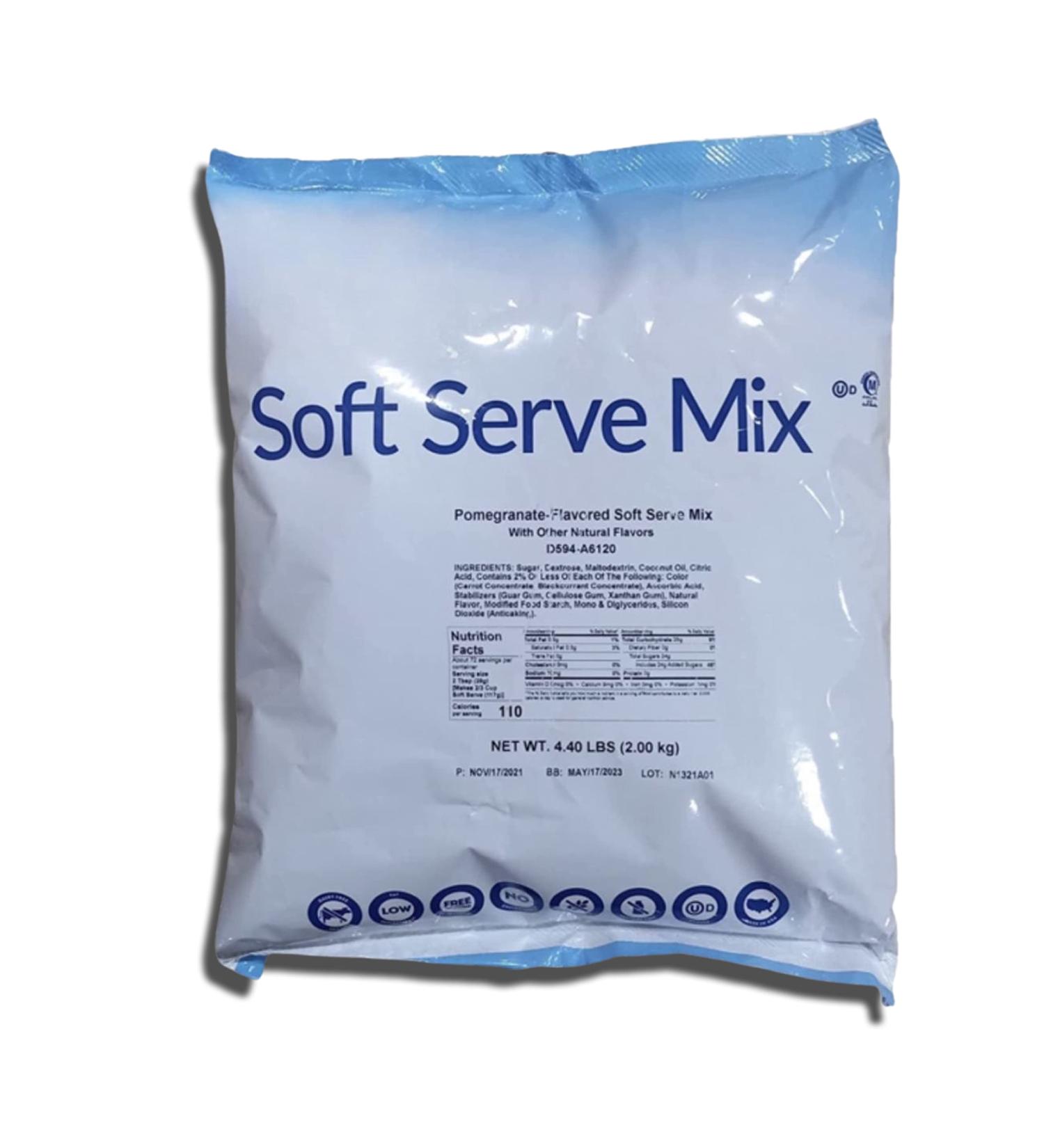 Tribeca Curations | Pomegranate Soft Serve Mix | 4.4 Pound Bag - Buy Online on SooperMarket.com