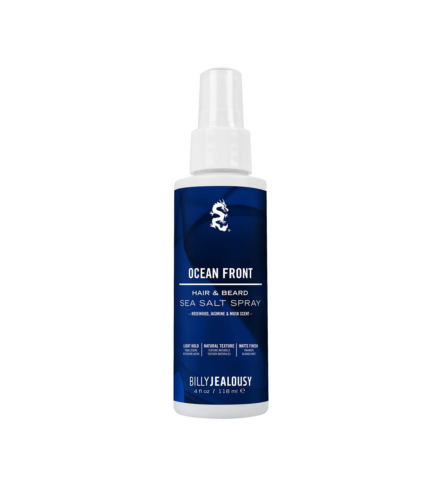 Billy Jealousy Sea Salt Spray Texturizing and Volumizing Hair Spray for All Hair Types and Beard Lengths Ocean Front 4 Fl Oz (Pack of 1) - Buy Online on SooperMarket.com