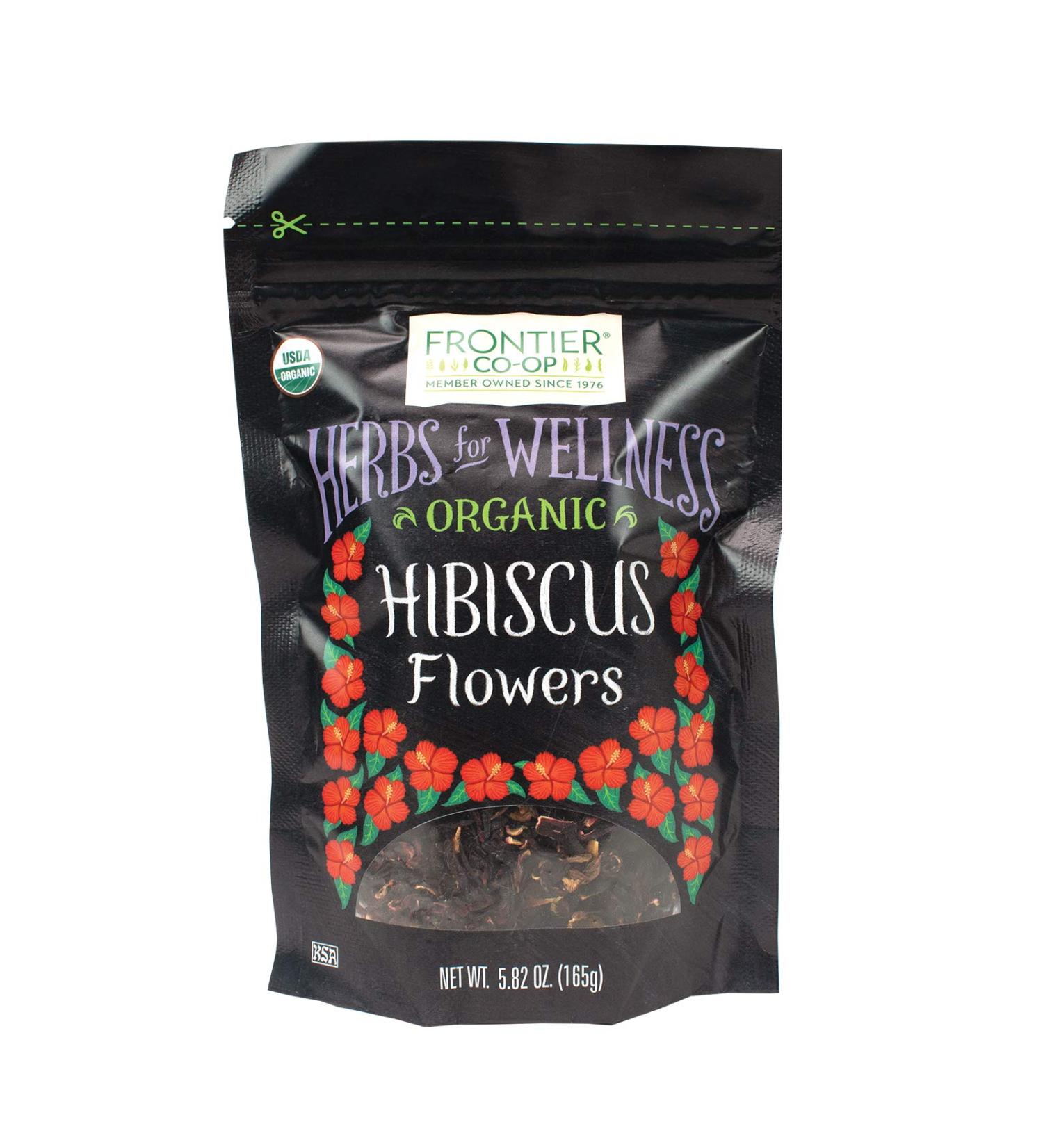 Buy Frontier Co-op Organic Hibiscus Flowers 5.82 oz - Premium Dried Hibiscus Tea - Buy Online on SooperMarket.com