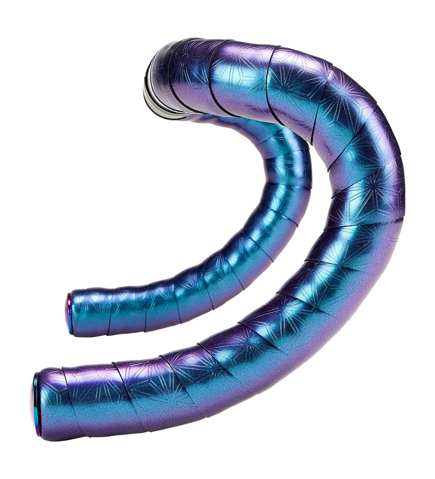 Supacaz Bling Tape - Oil Slick with Plugs | High-Quality Bike Handlebar Tape - Buy Online on SooperMarket.com