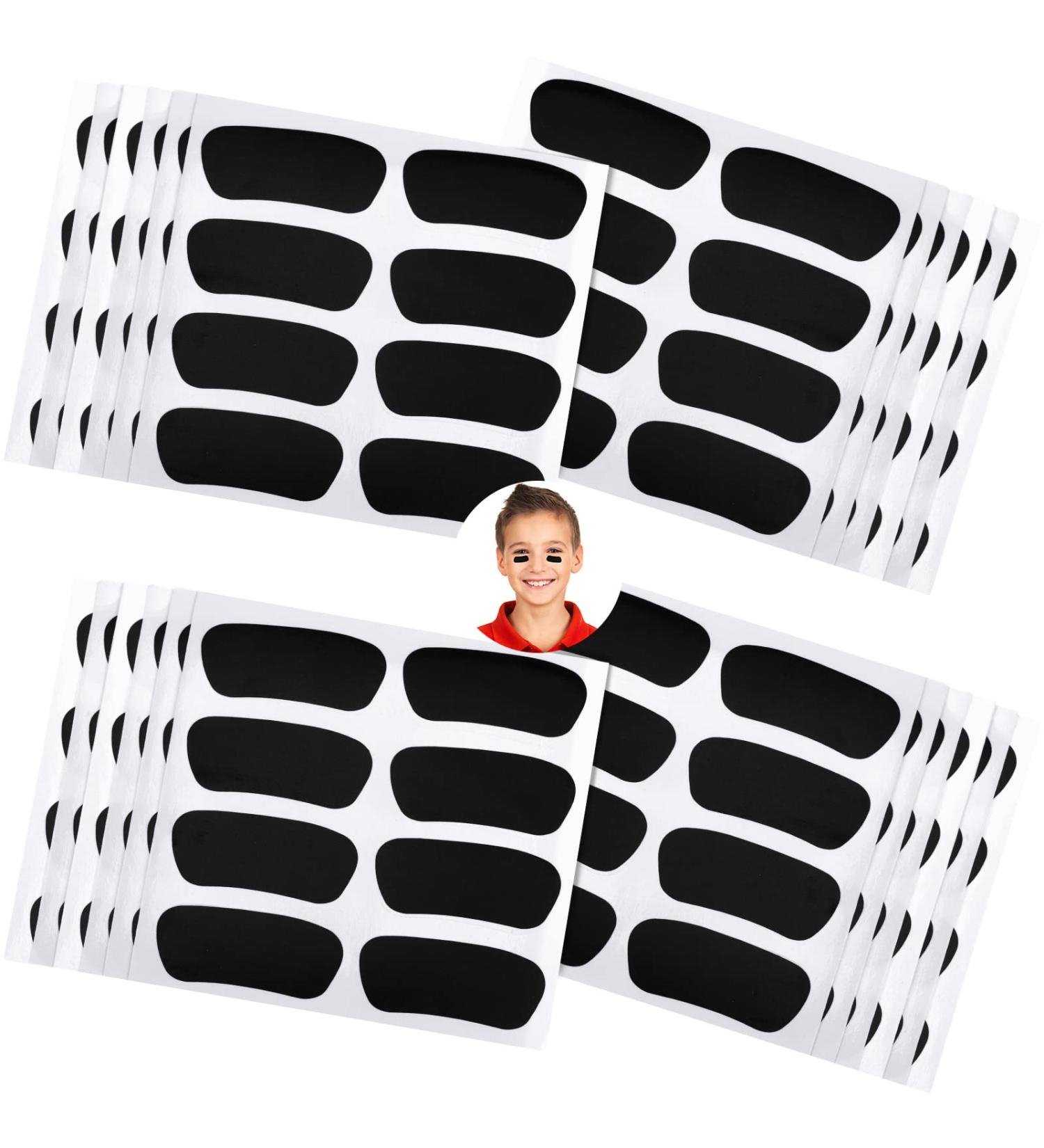 Marspark 100 Pairs Eye Black Baseball Stickers - Sports Face Paint for Game Day - Buy Online on SooperMarket.com