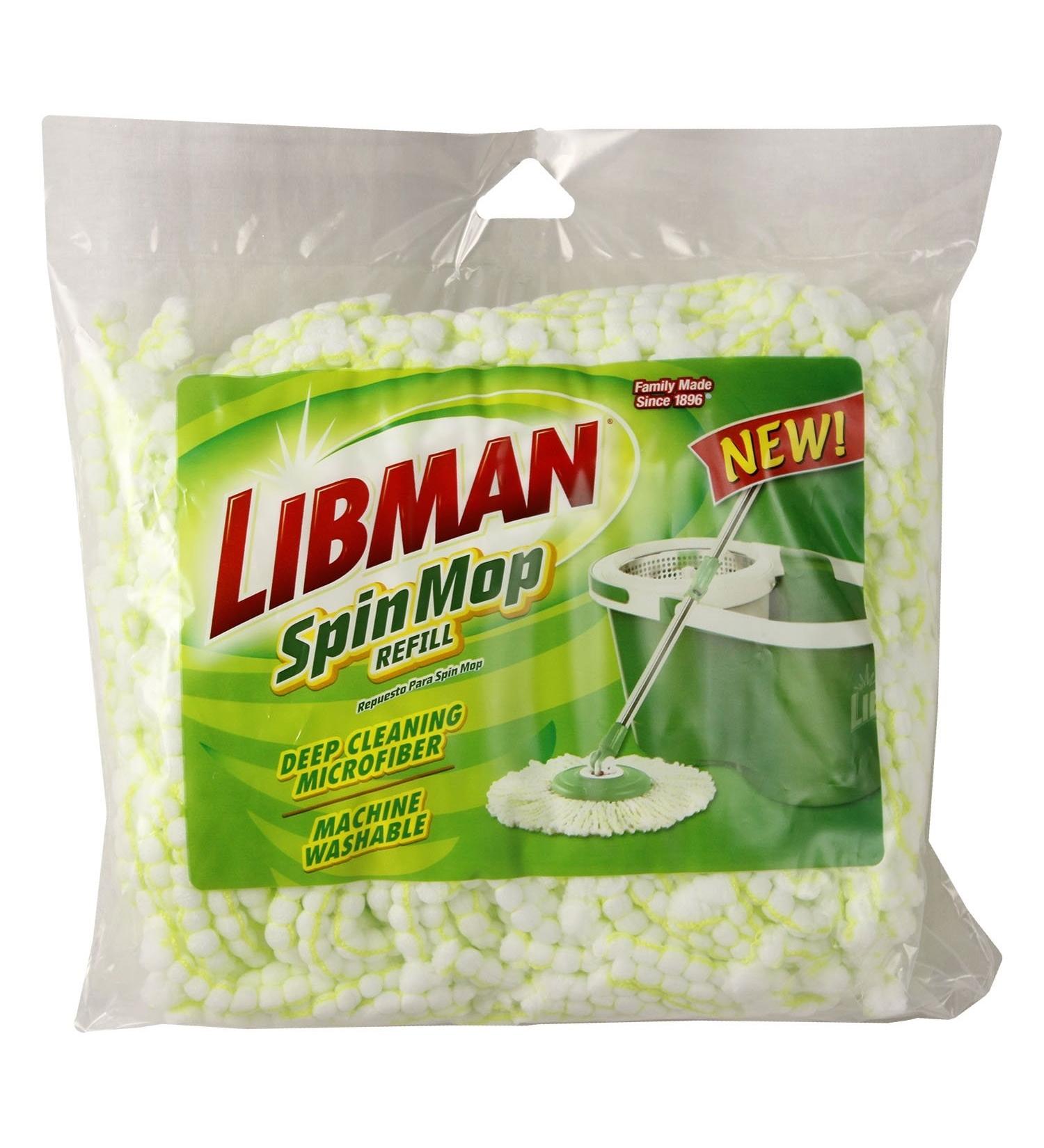 Libman Spin Mop Refill - Durable and Absorbent Replacement Head - Buy Online on SooperMarket.com