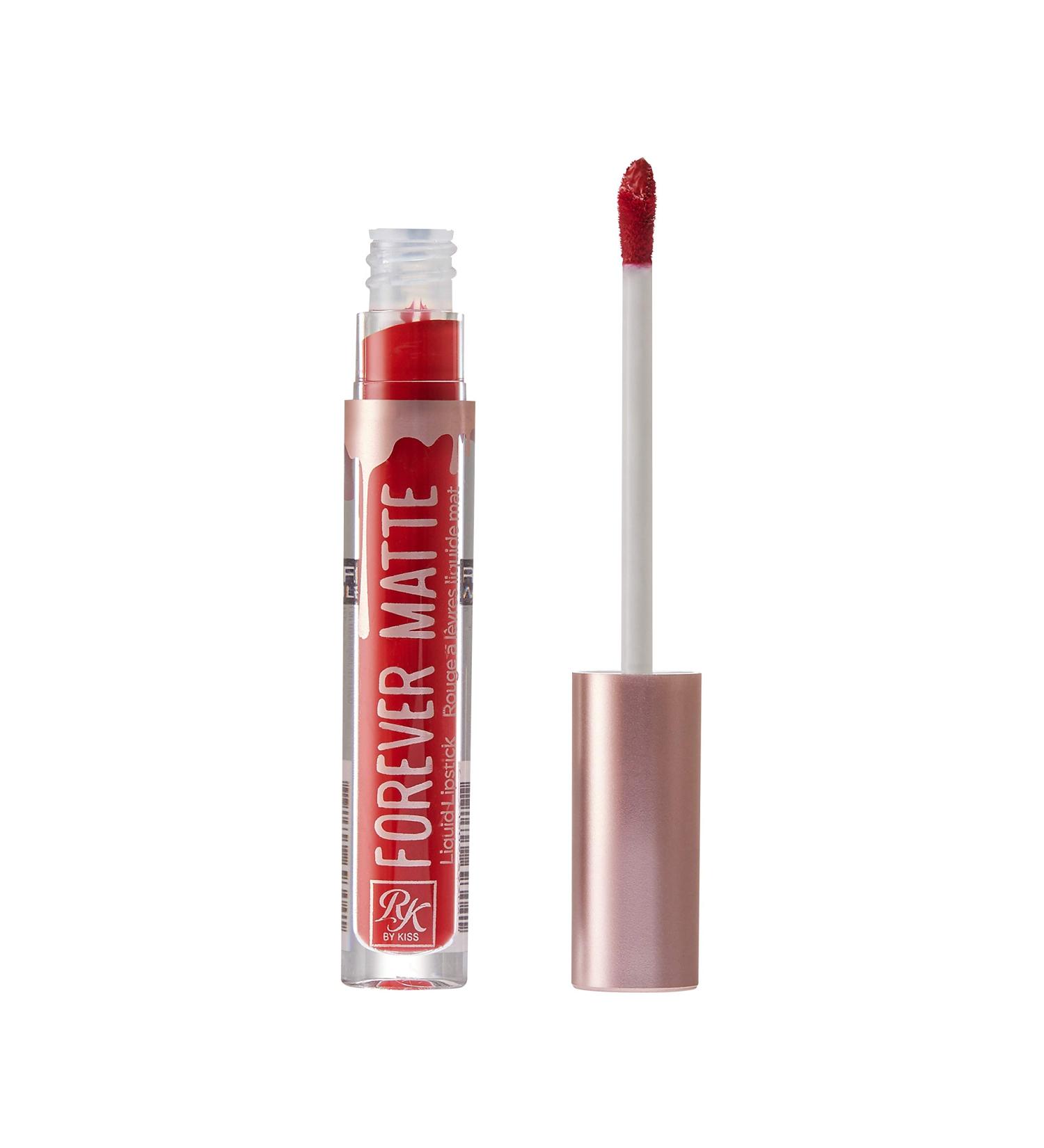Ruby Kisses Forever Matte Liquid Lipstick RFML10 - Wild Fire | Long-Lasting Lip Color - Buy Online on SooperMarket.com