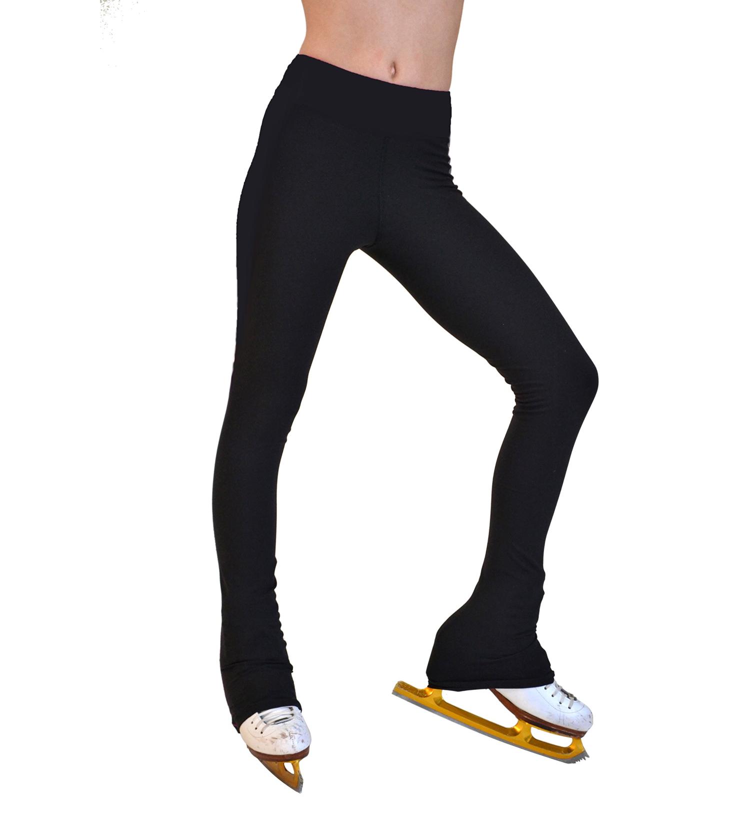 ChloeNoel PS08 - Supplex Rider Style Figure Skating Pants Child Black Small
