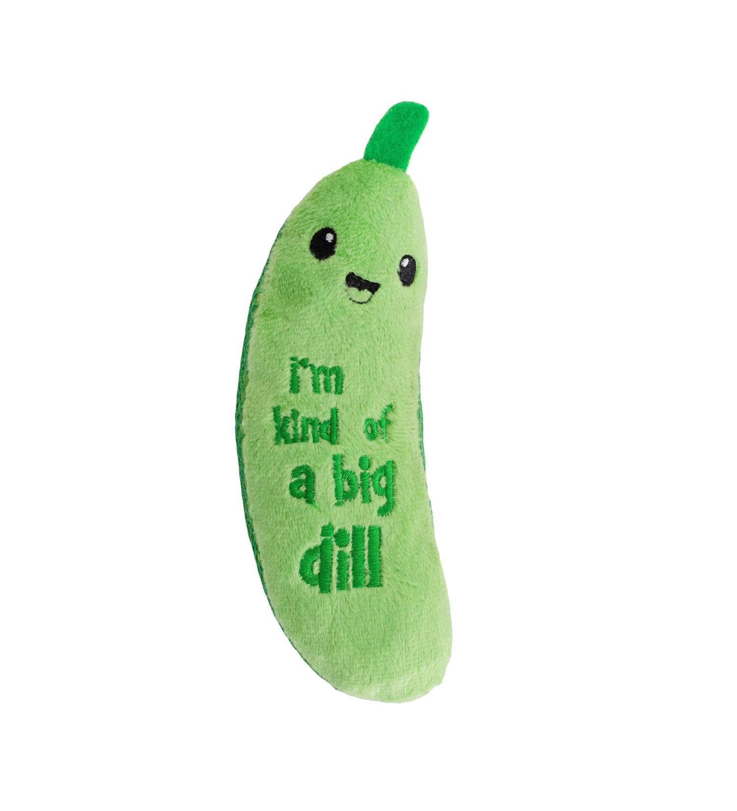Petstages Crunchy Pickle Kicker Cat Toy - Dental and Catnip Infused - Buy Online on SooperMarket.com