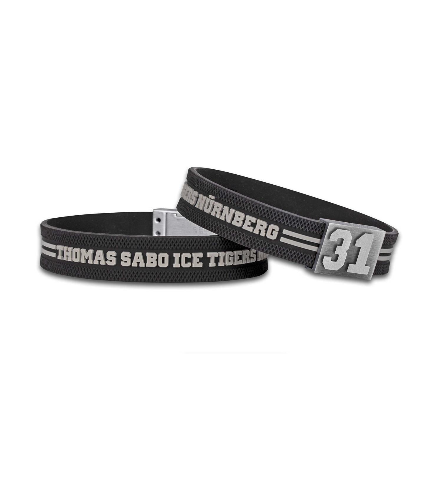 Brayce N rnberg Ice Tigers Bracelet | Custom Jersey Number 00-99 | Ice Hockey Fan Gear - Buy Online on SooperMarket.com