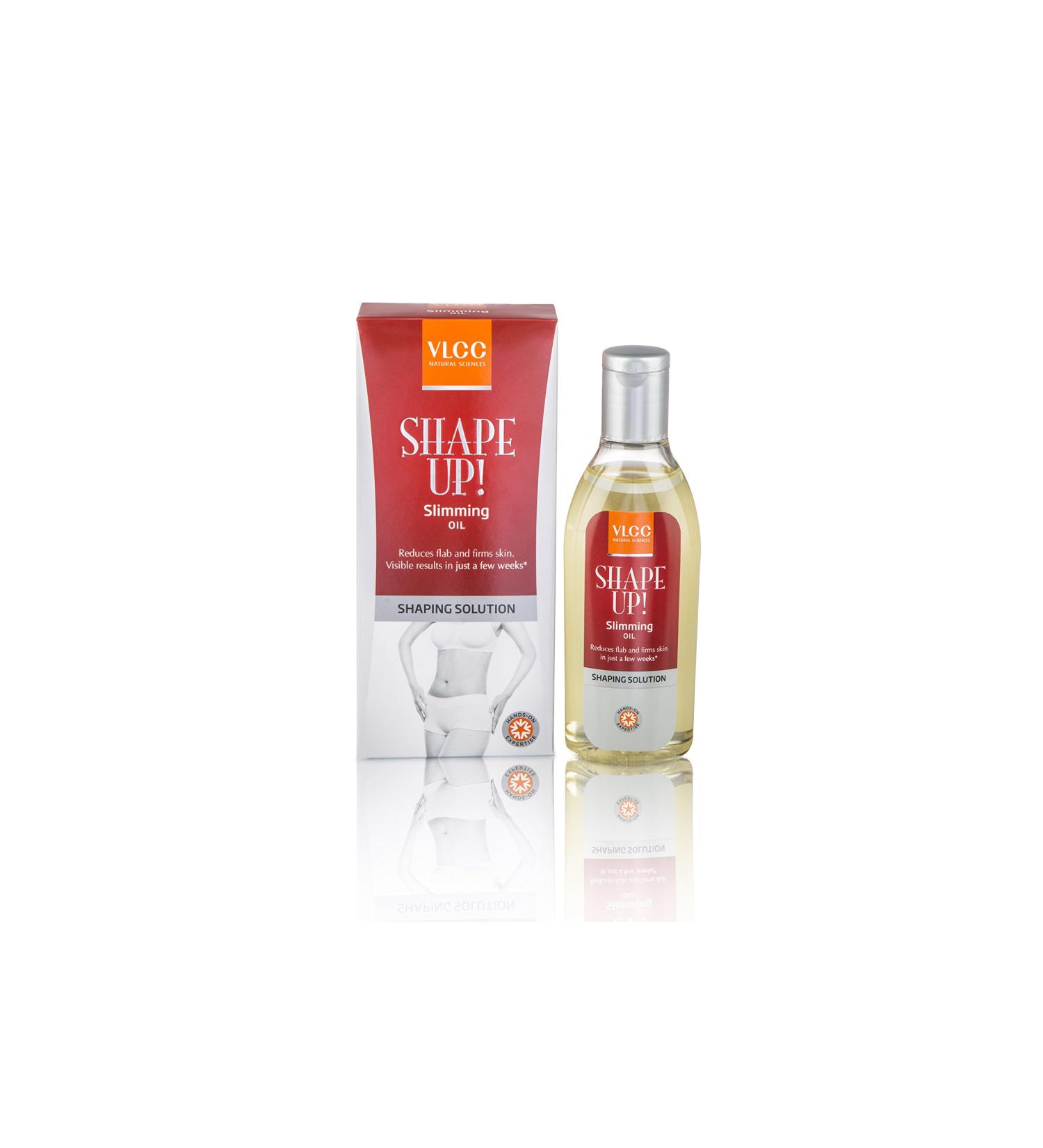 Vlcc Natural Sciences Shape Up Slimming Oil Shaping Solution Unique Oil 100ml