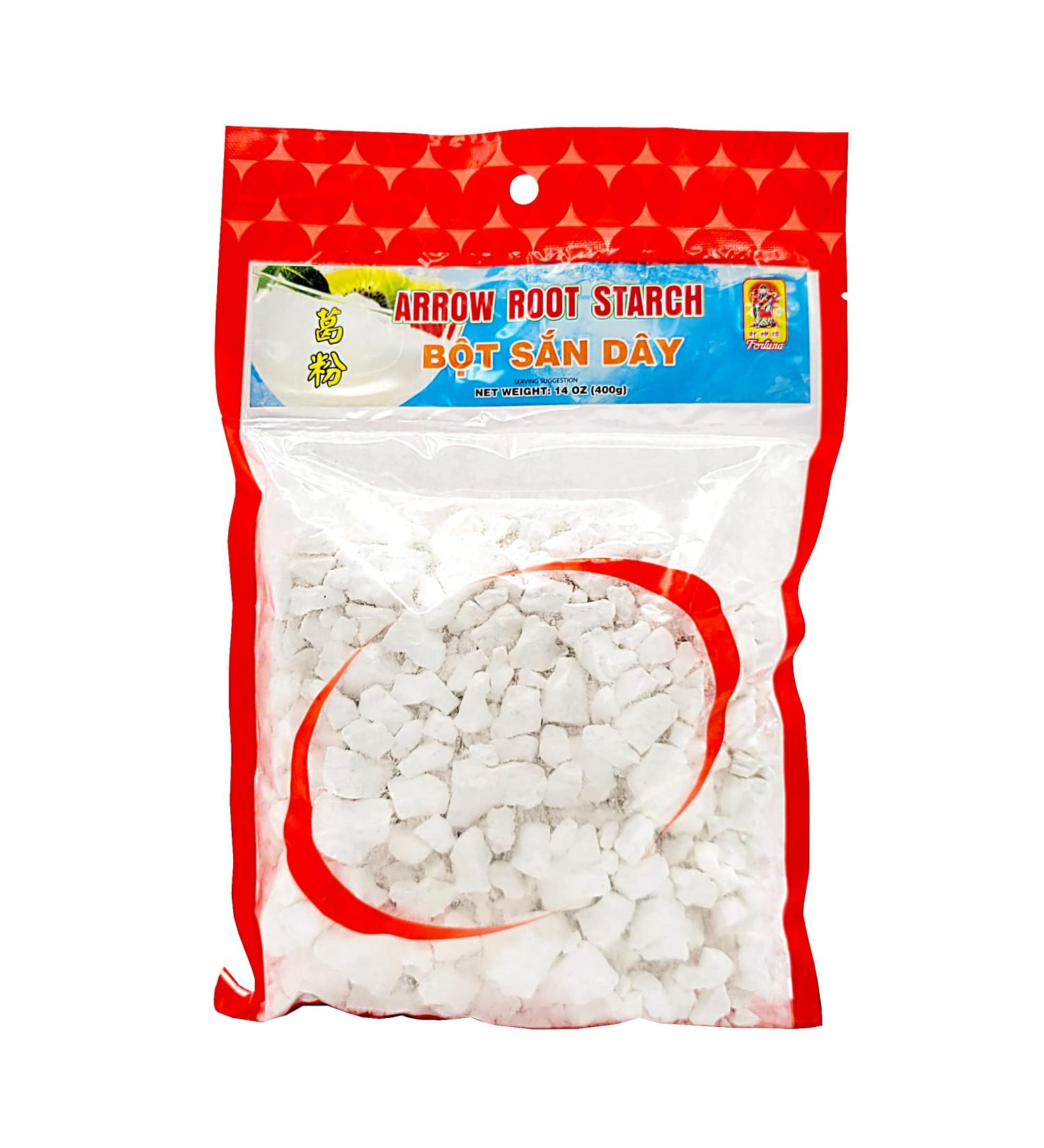 Fortuna 14oz Arrowroot Starch Bot San Day - Pack of 1 (Set of 2) - 28 Ounce Total - Buy Online on SooperMarket.com