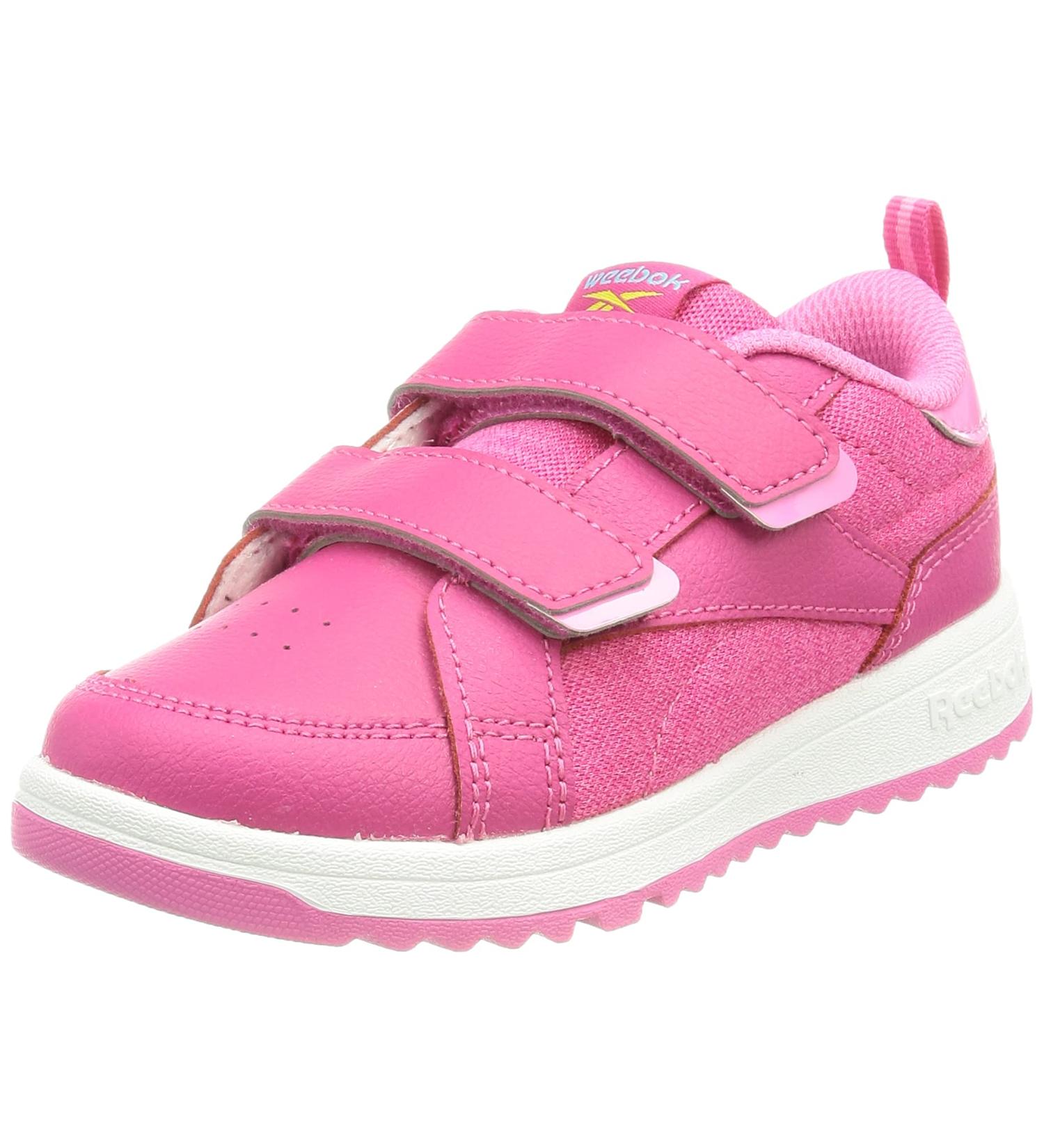 Reebok Baby Weebok Clasp Low Sneakers - Size 3.5 UK Child - Pursuit Pink - Buy Online on SooperMarket.com