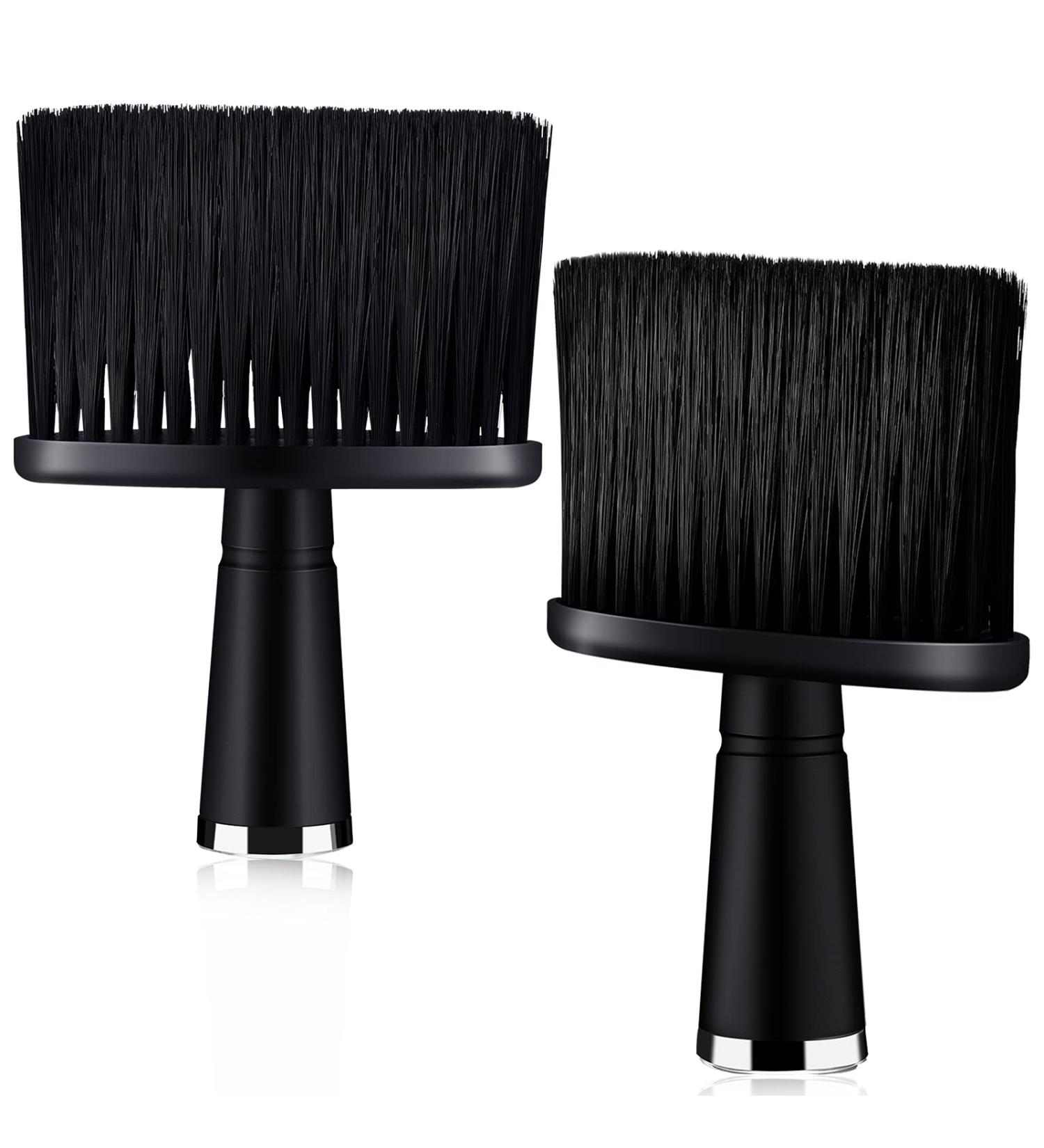 2-Piece Hair Cutting & Face Cleaning Brush Set for Barber and Home Use - Buy Online on SooperMarket.com