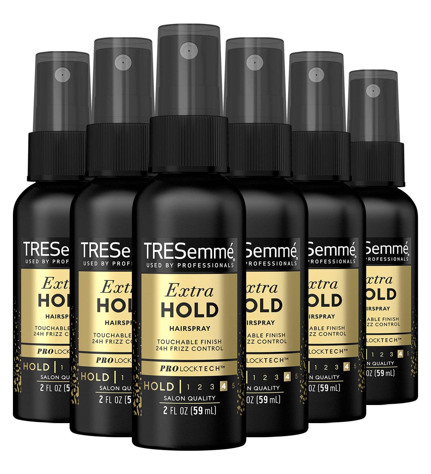 TRESemm Extra Hold Non-Aerosol Hair Spray 2 fl oz each Travel Size (Pack of 6)