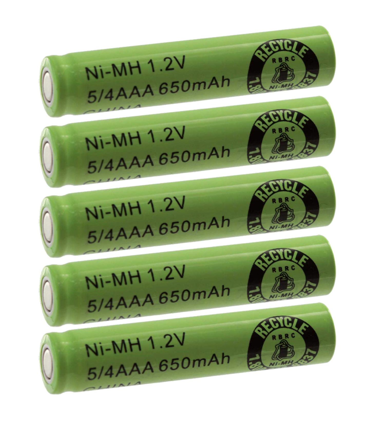 5pc Exell 5/4AAA 1.2V 700mAh NiMH Rechargeable Batteries for Telecoms UPS RC Devices & Tools - International Shipping Available - Buy Online on SooperMarket.com