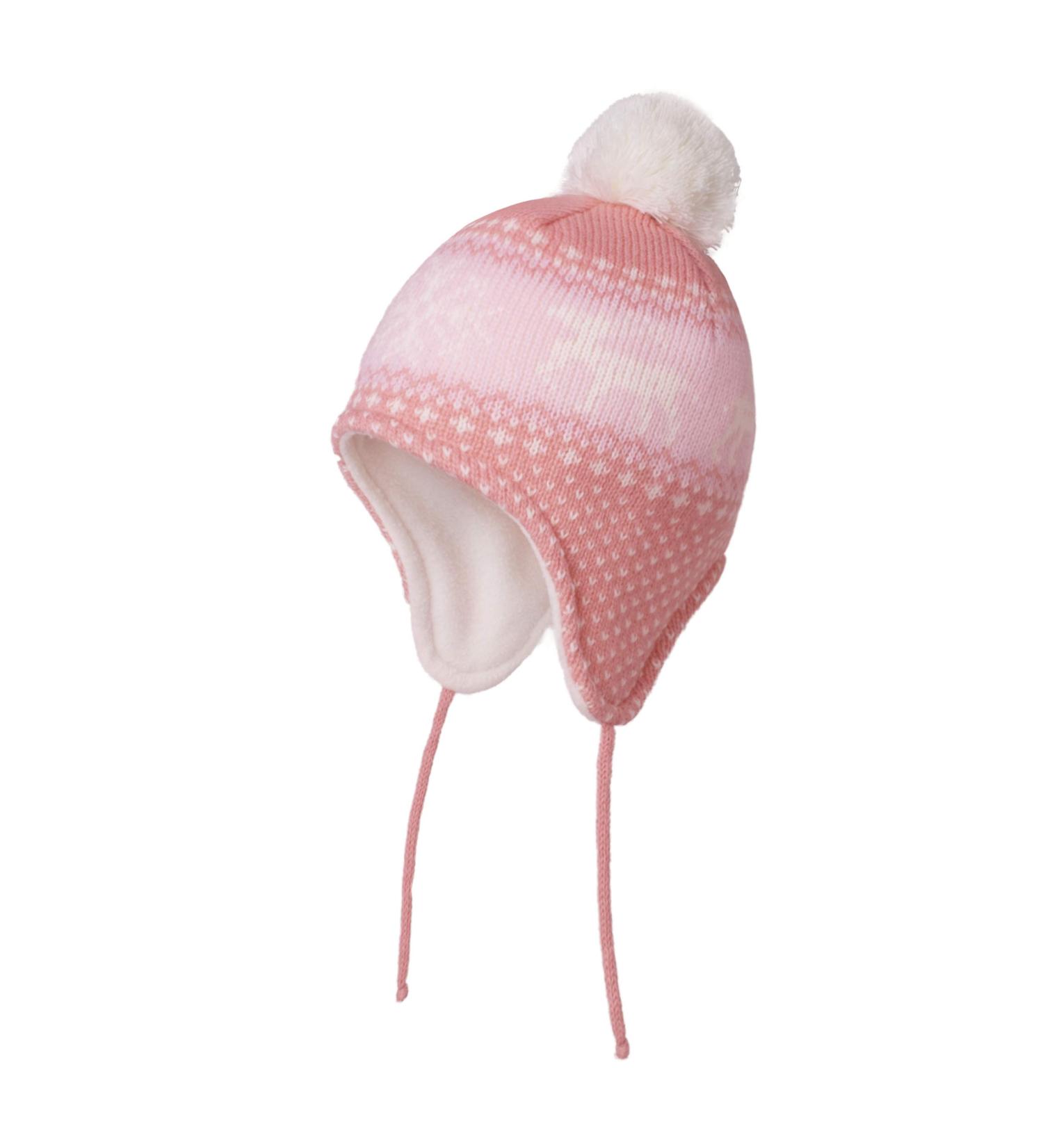 LANGZHEN Toddler Winter Hat with Earflap, Fleece Lined Beanie for Baby Boys Girls 6-12 Months - Deer-Pink - Buy Online on SooperMarket.com