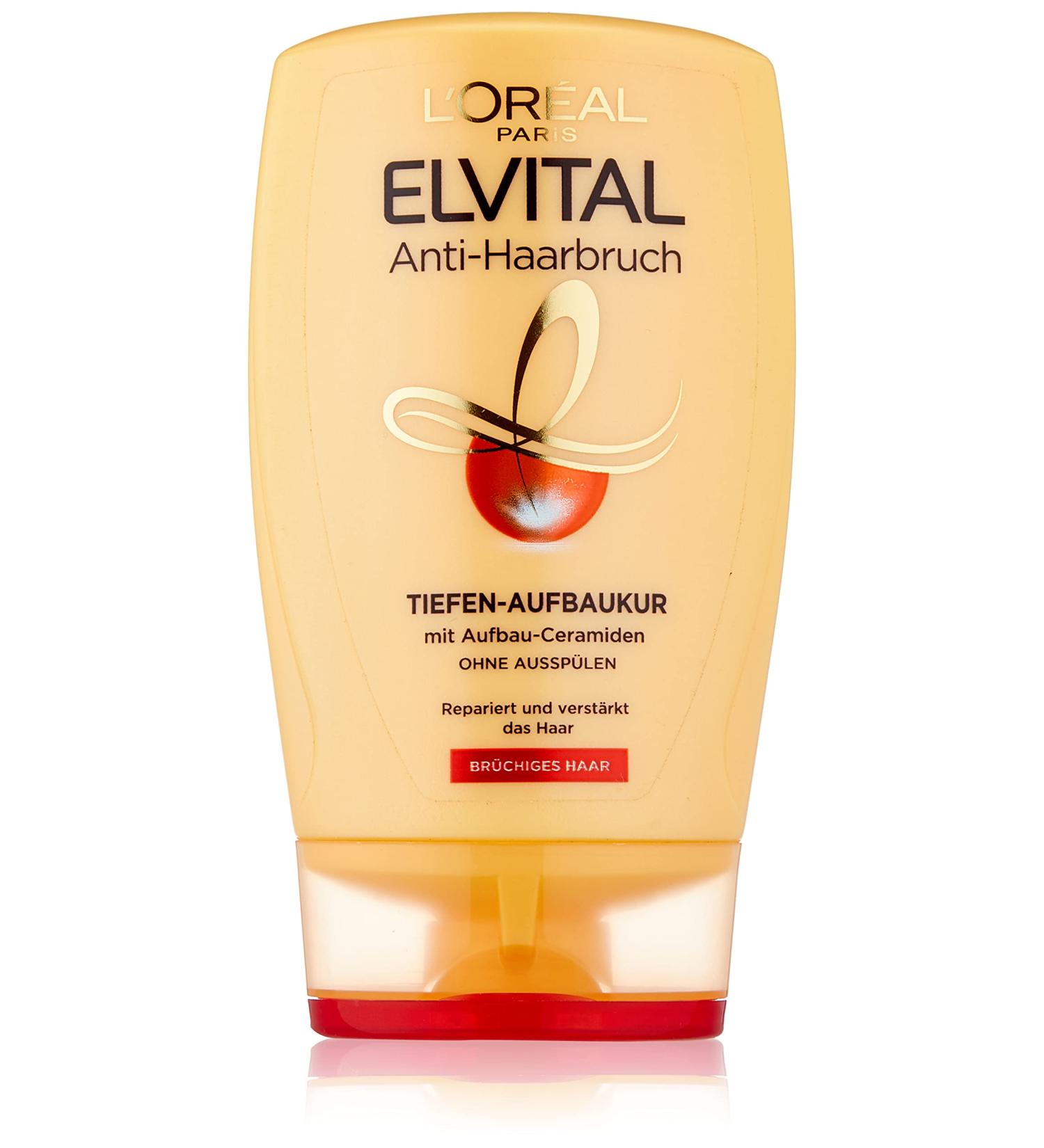 L'Or al Paris Elvital Anti-Hair Breakage Treatment 125ml - Instant Rebuilding for Stronger Hair | Buy Now Internationally - Buy Online on SooperMarket.com