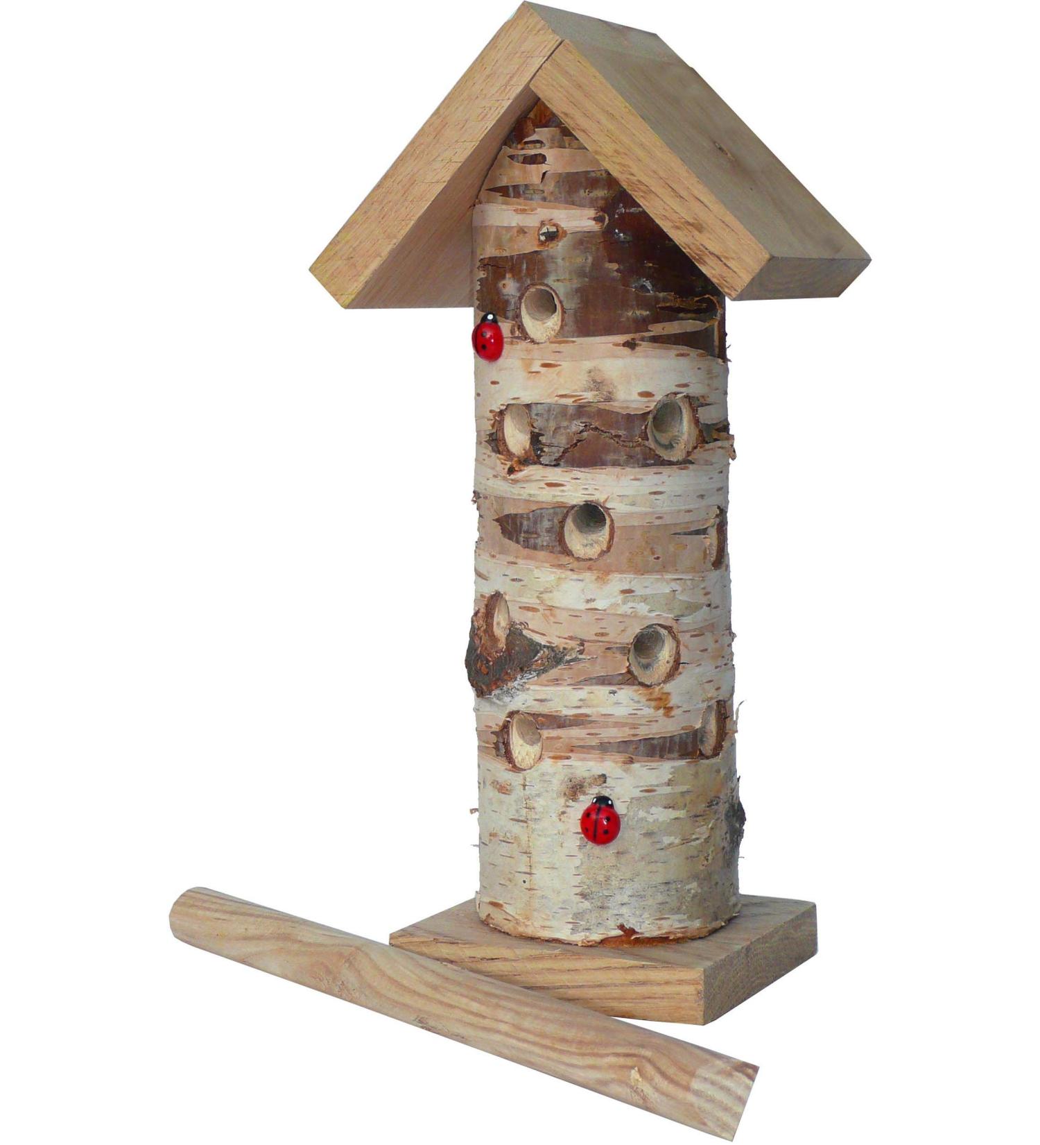 Wildlife World LBT Ladybird Tower - Attract Beneficial Insects to Your Garden - Buy Online on SooperMarket.com
