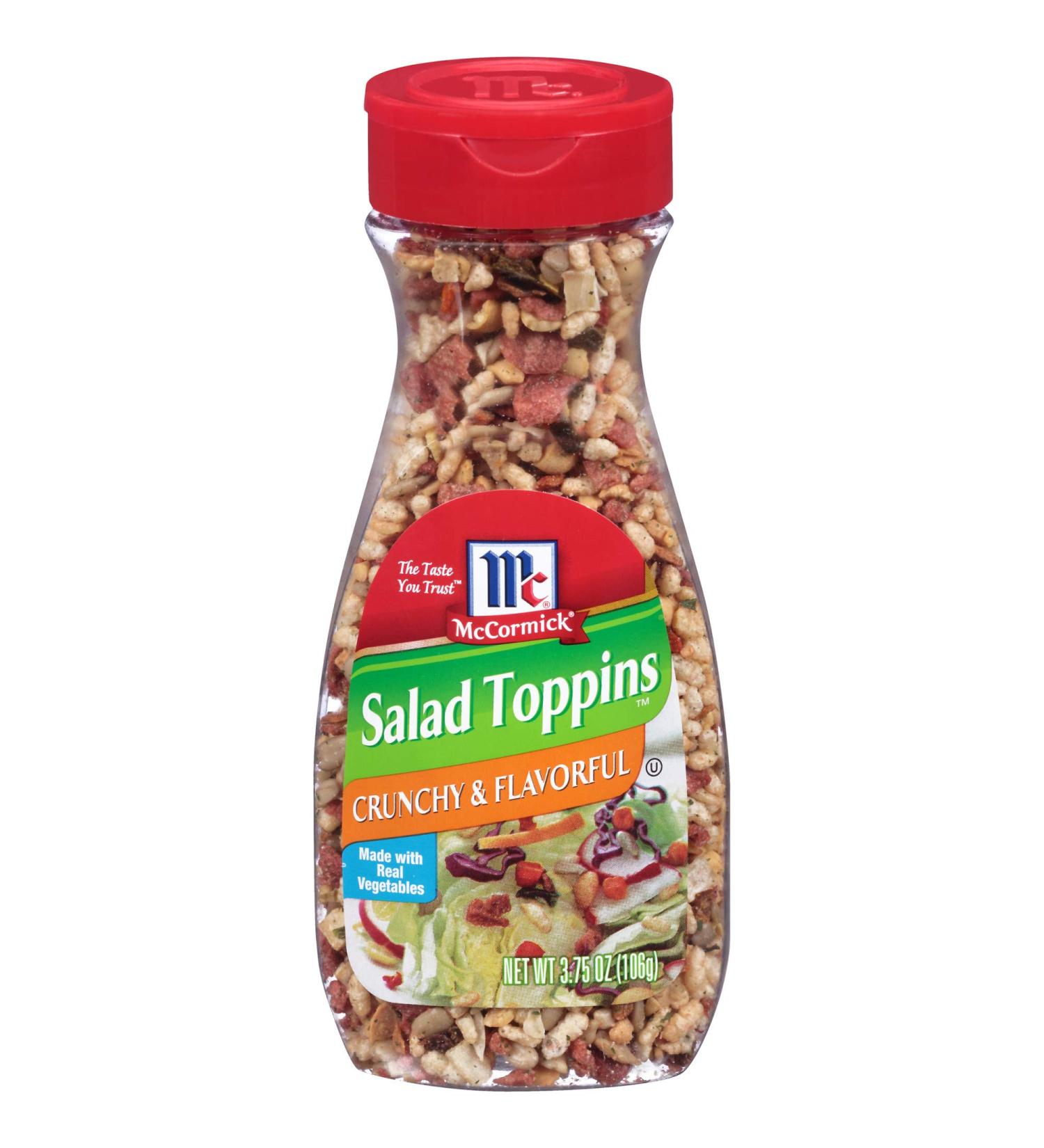 McCormick Salad Toppins Crunchy & Flavorful 3.75 oz (2 Pack) - Buy Online on SooperMarket.com