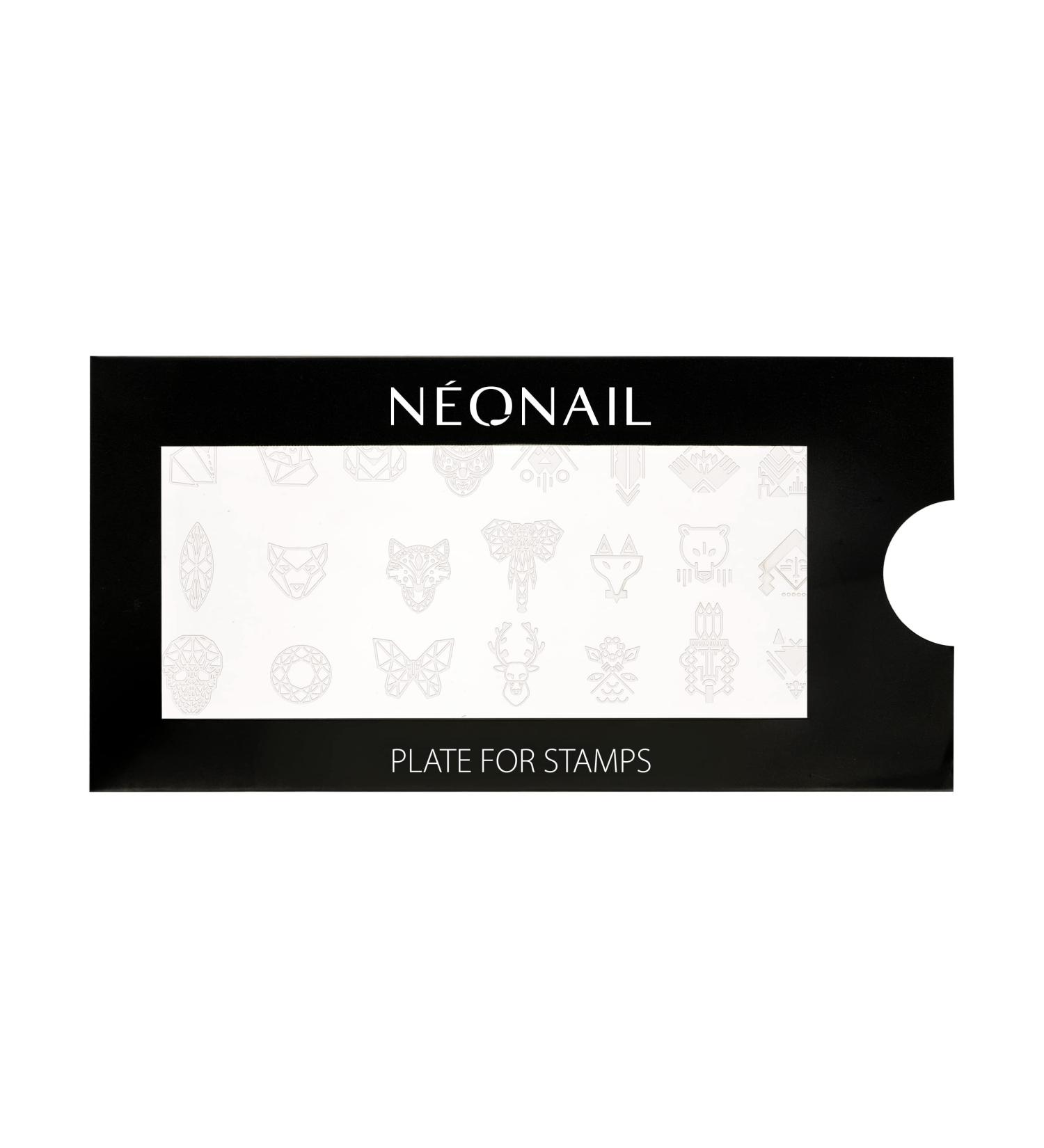 Neonail Stamping Plate 02 - Premium Nail Art Stencil for Stunning Designs & French Nails | International Shipping - Buy Online on SooperMarket.com