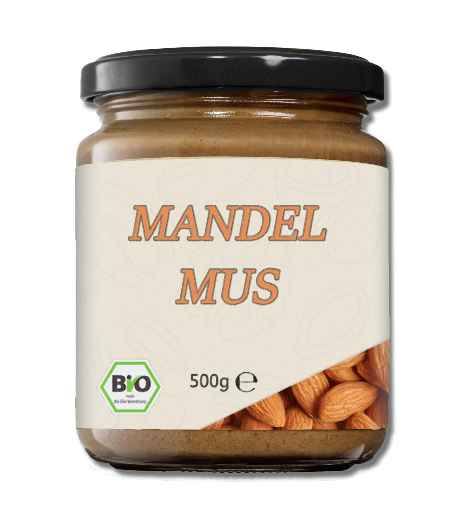 Mynatura Organic Almond Butter - Pure Fresh Almond Spread for Baking & Snacking (2x 500g) - Buy Internationally - Buy Online on SooperMarket.com
