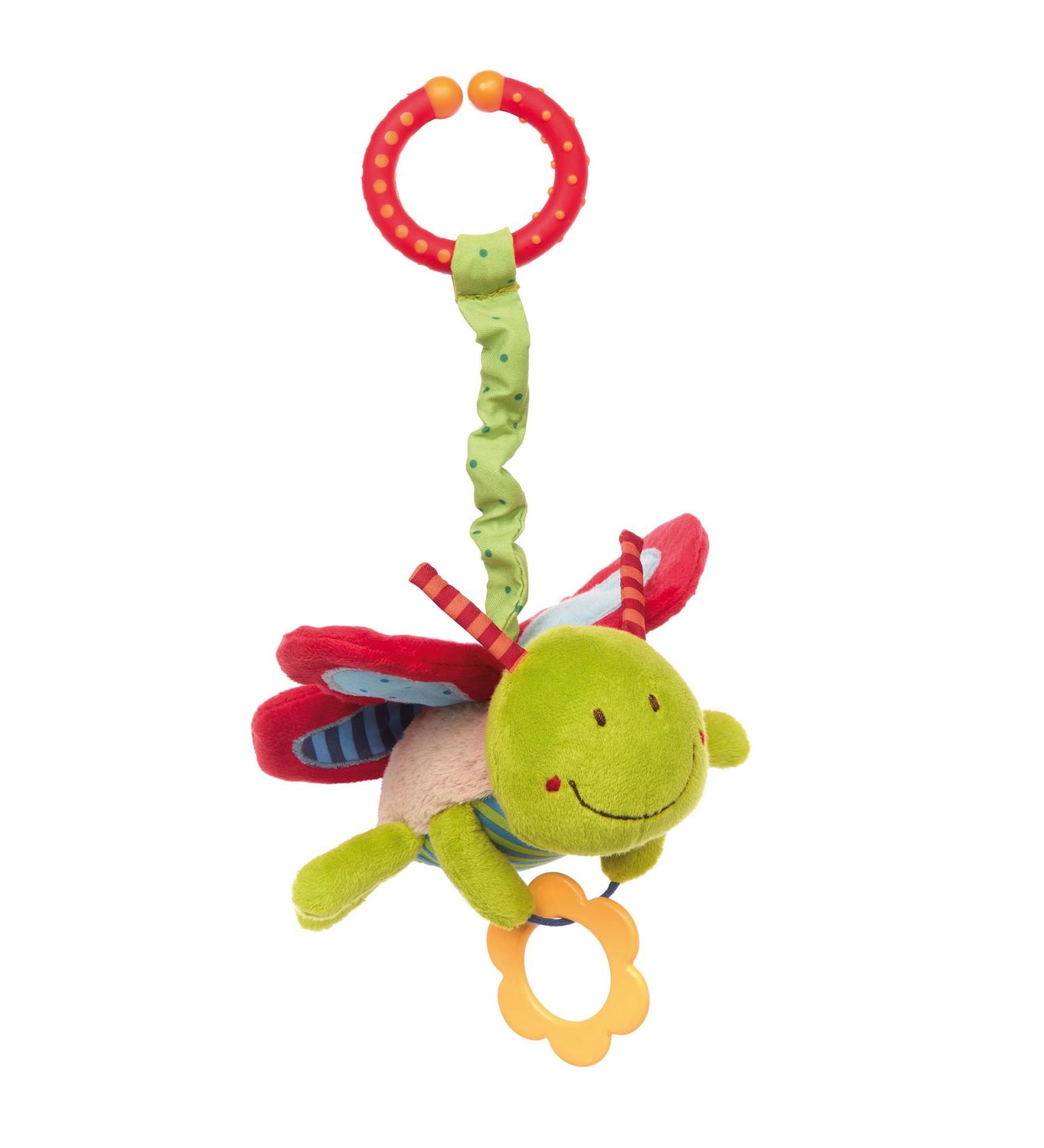 Sigikid 42206 Trailer Schmett Baby Activity Play - Green Butterfly Toy for Boys & Girls | Ideal for 3 Months+ | International Shipping Available - Buy Online on SooperMarket.com