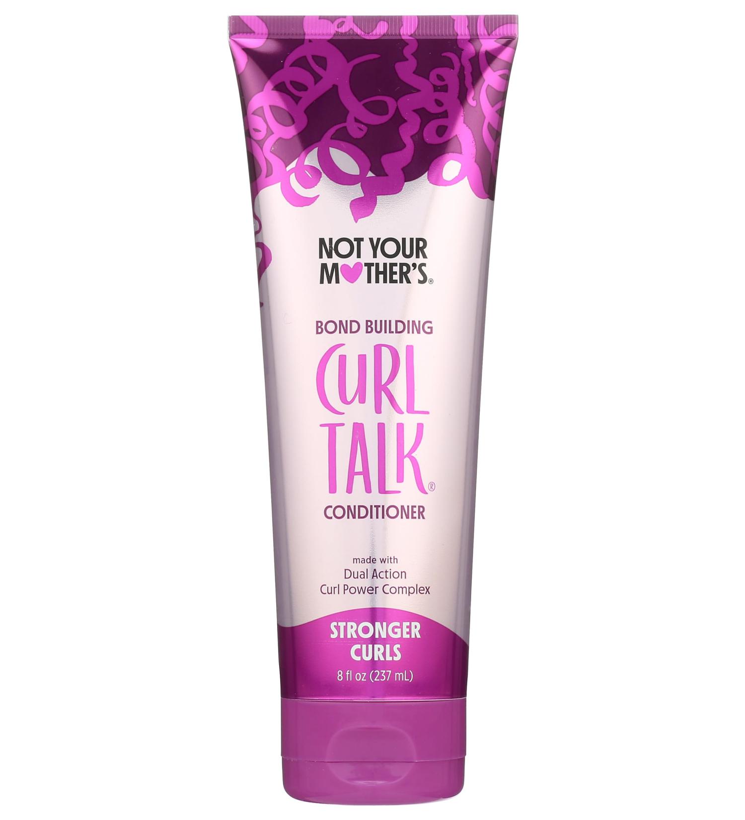 NOT YOUR MOTHER'S Curl Talk Bond Building Conditioner 8oz - Strengthen & Define Curls | International Shipping Available - Buy Online on SooperMarket.com