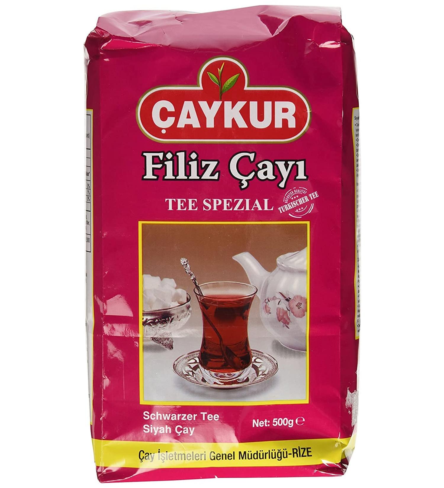 CAYKUR Turkish Black Tea 500g - FILIZ LUKS | Authentic Flavor International Shipping - Buy Online on SooperMarket.com