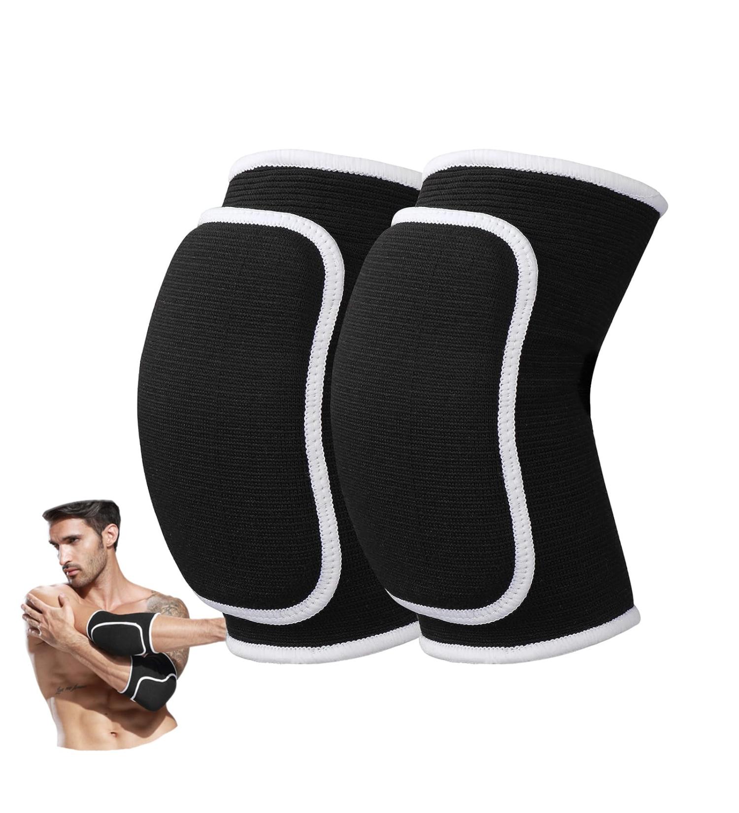 FCSNJH Elbow Protectors | 2-Piece Elbow Bandages for Men | Ideal for Strength Training & Arthritis Relief | Comfort for Muscle Pain - Buy Online on SooperMarket.com